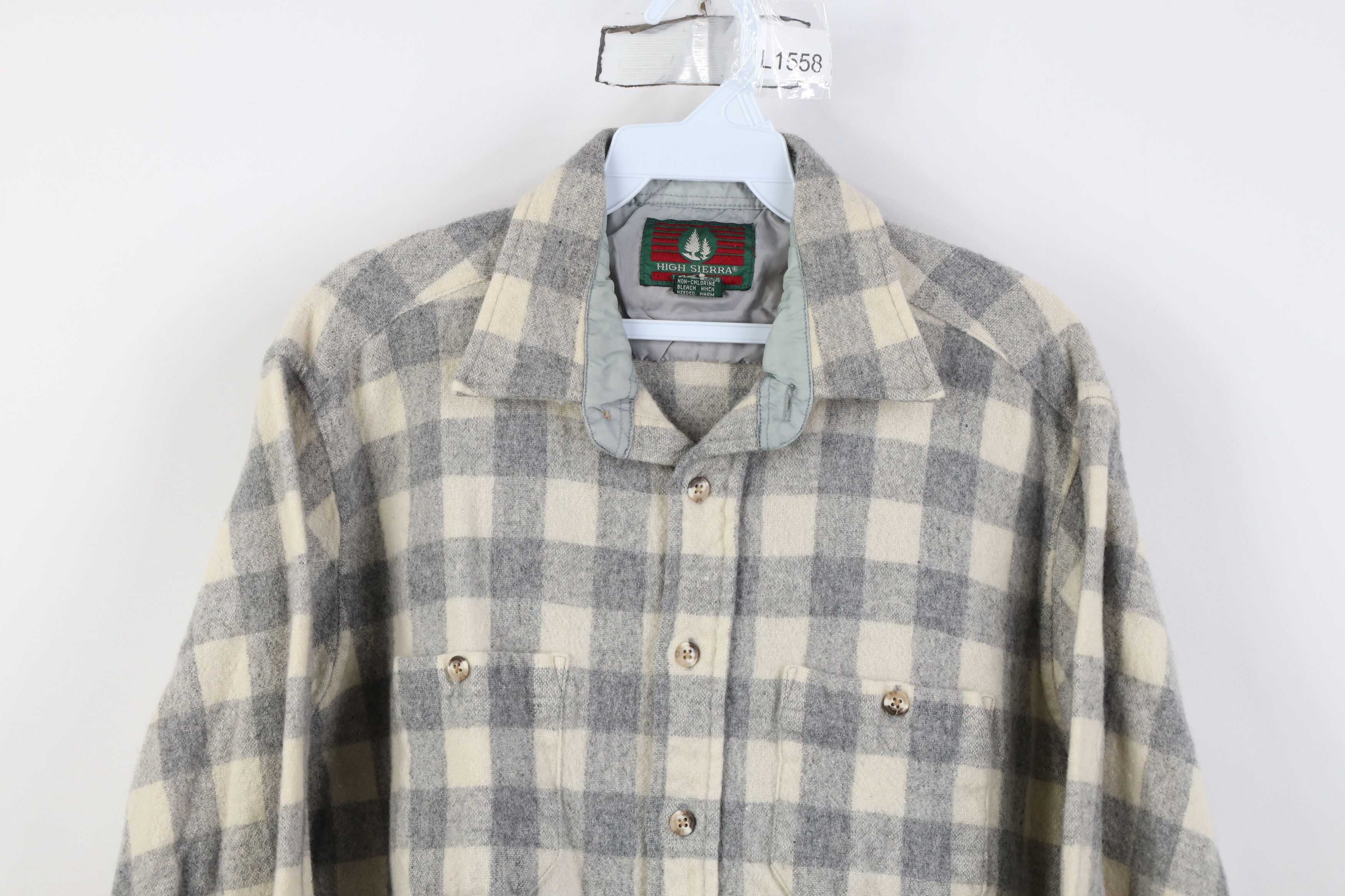 Vintage Vintage 70s Streetwear Double Pocket Button Shirt Plaid Size US S / EU 44-46 / 1 - 2 Thumbnail
