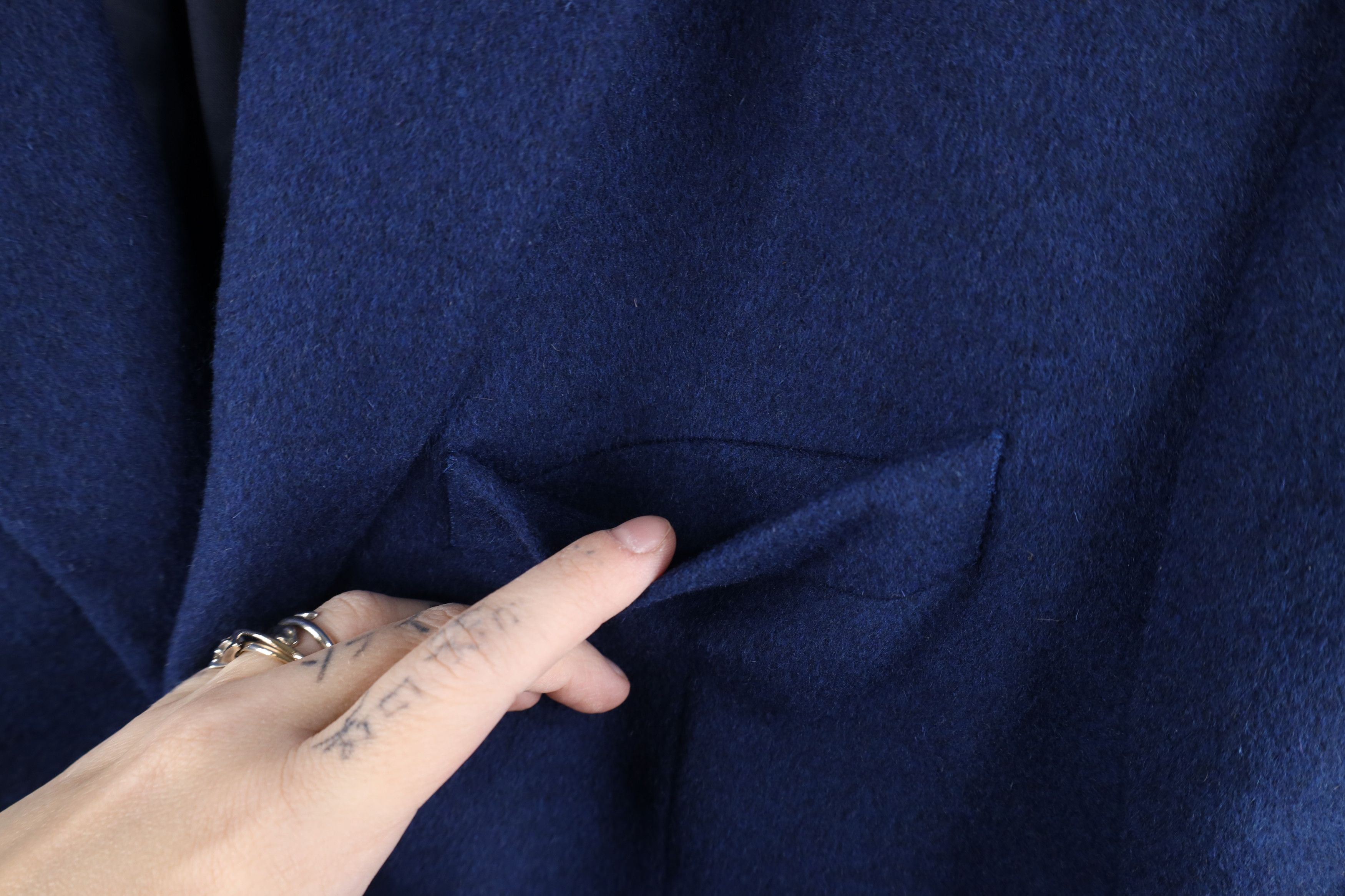 Ralph Lauren Ralph Lauren Silk Cashmere Suit Coat Blazer Jacket Blue Size US XL / EU 56 / 4 - 6 Thumbnail