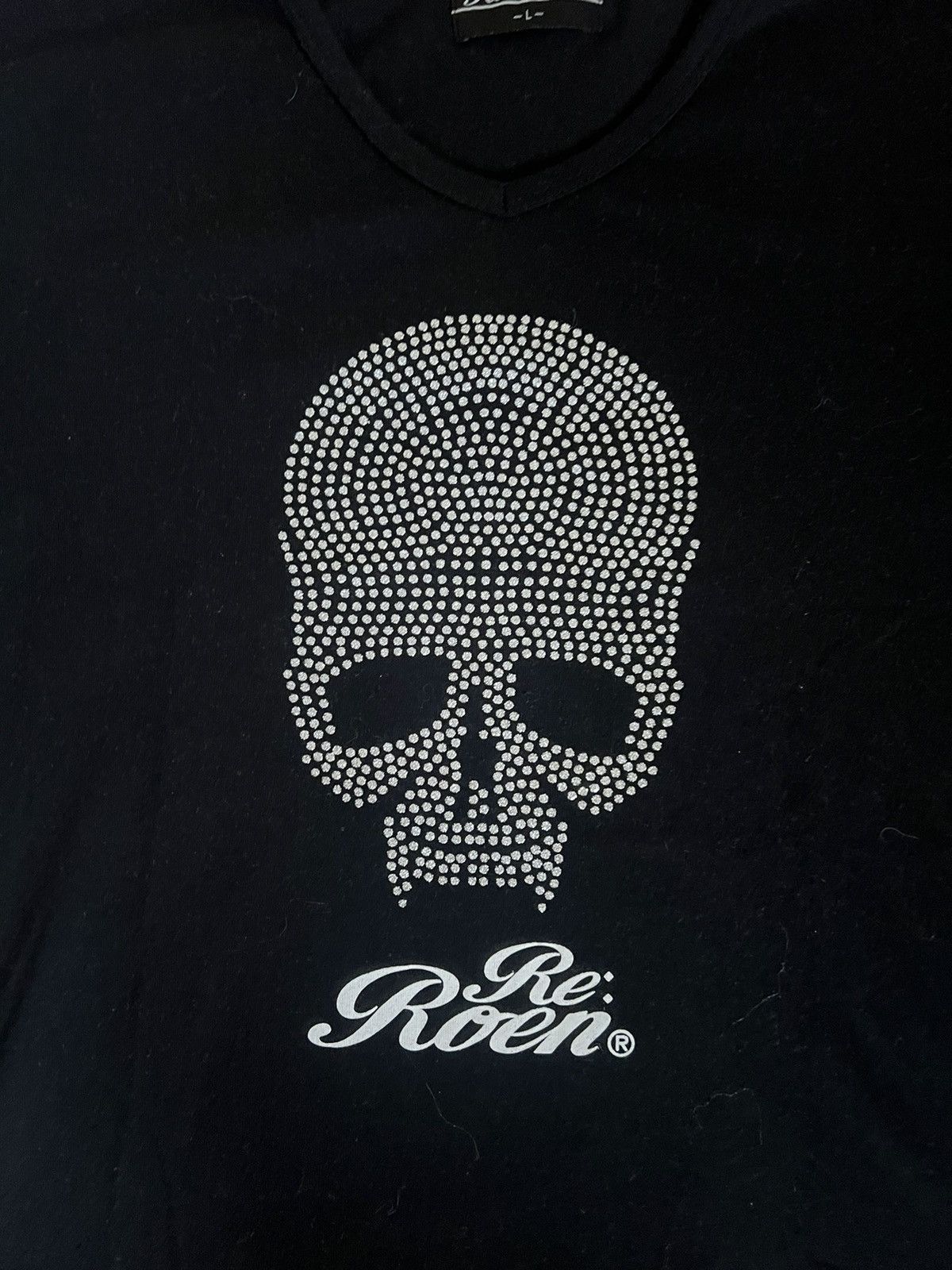 Japanese Brand × Roen Roen Vampire Skull Short Sleeve Shirt Size US L / EU 52-54 / 3 - 2 Thumbnail