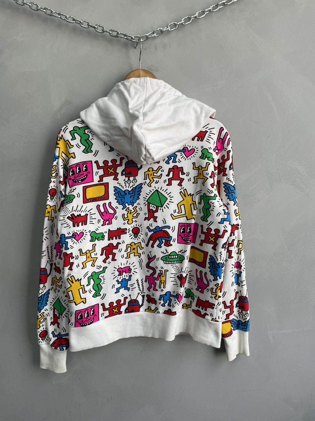 Keith Haring Bigbang x kaith harring overprint japan hoodie Size US M / EU 48-50 / 2 - 8 Thumbnail