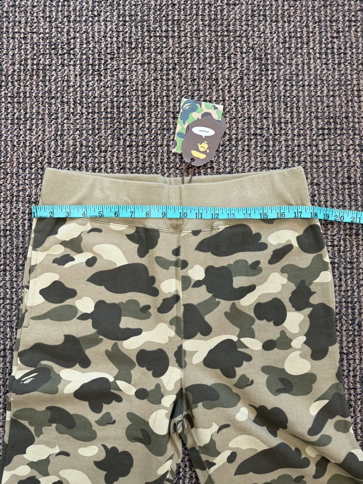 Bape Bape Green Camo Sweats Size US 34 / EU 50 - 4 Thumbnail
