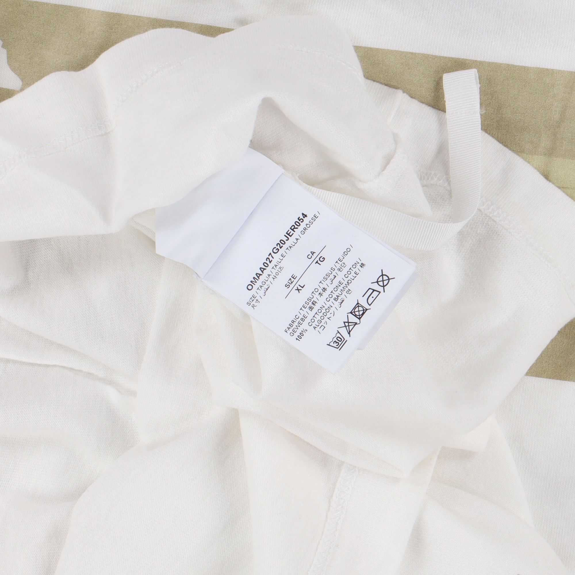 Off-White White Tape Arrows Logo T-Shirt Size XL / US 12-14 / IT 48-50 - 8 Thumbnail
