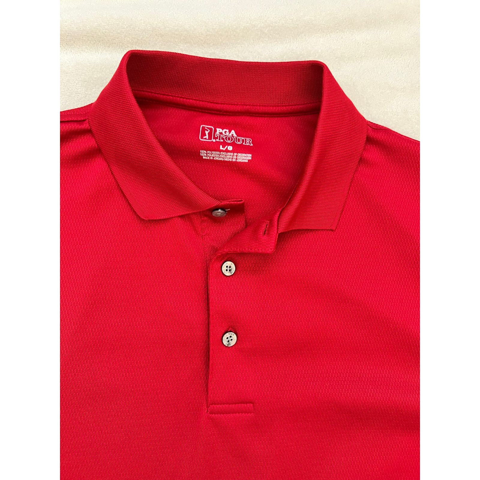 PGA Tour PGA Tour Men's Short Sleeve Golf Polo Large Size US L / EU 52-54 / 3 - 2 Thumbnail