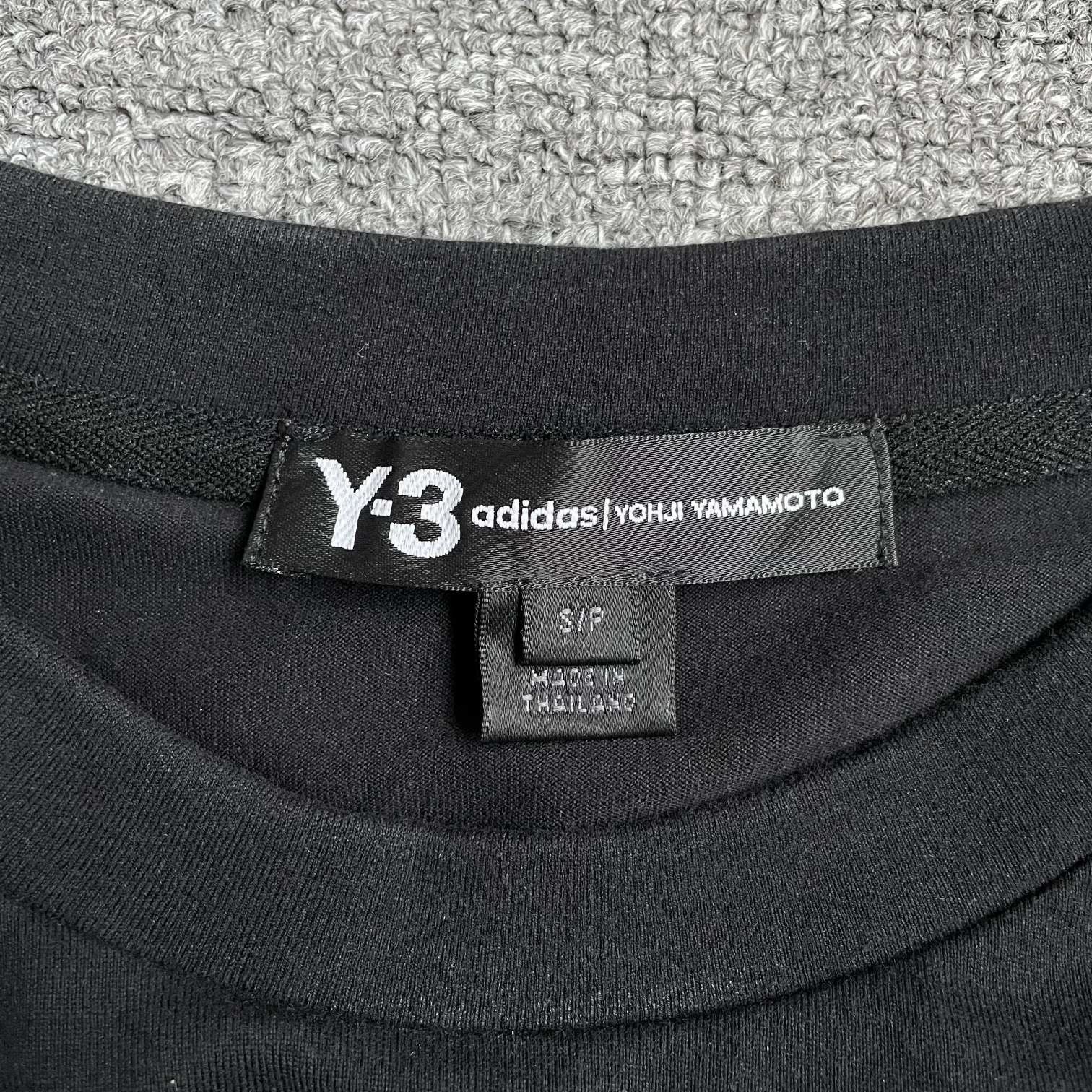 Y-3 Y-3 Men's Crewneck LS Tee Black S 99 New Size US S / EU 44-46 / 1 - 4 Thumbnail