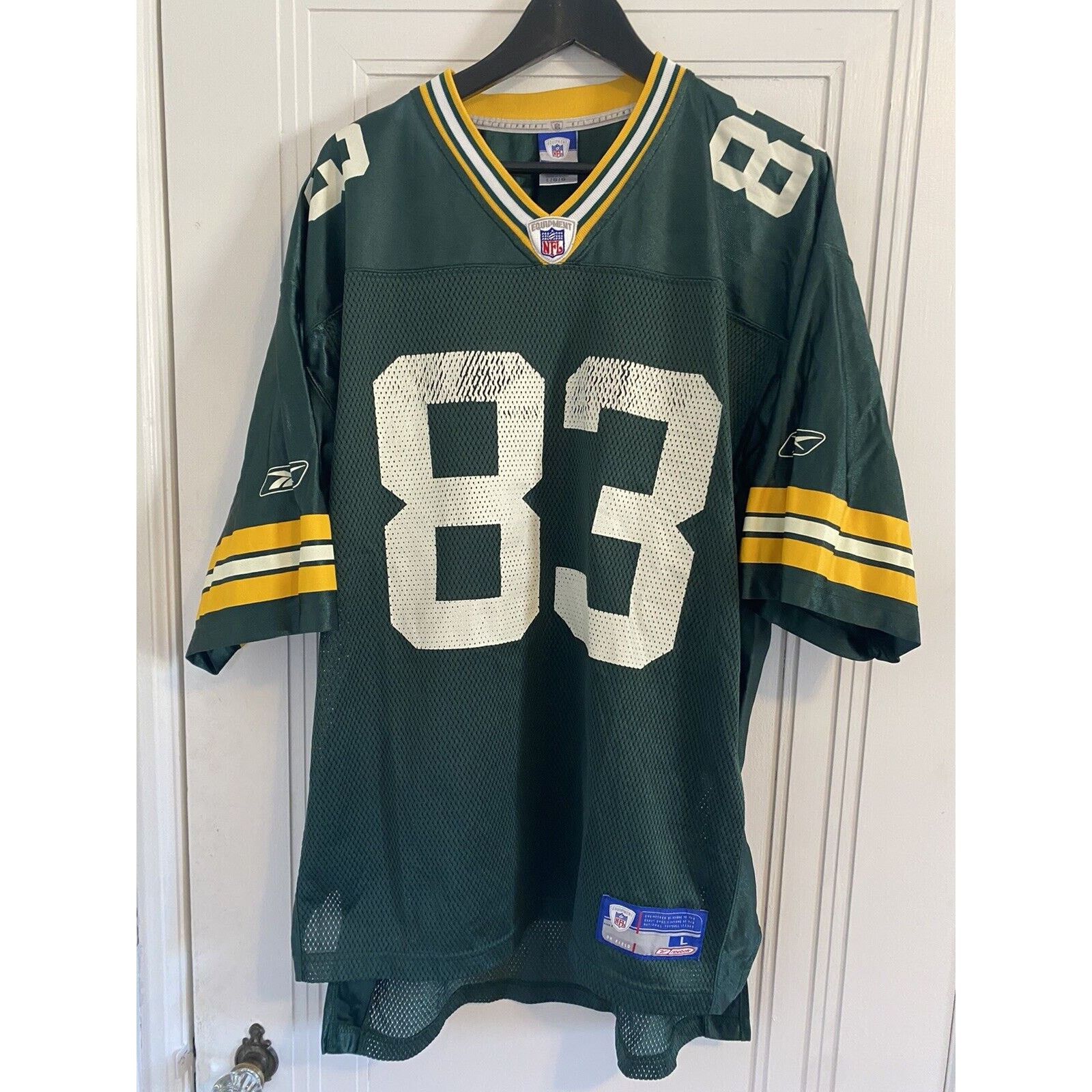Reebok Throwback Green Bay Packers Terry Glenn Jersey Size Large Size US L / EU 52-54 / 3 - 2 Thumbnail