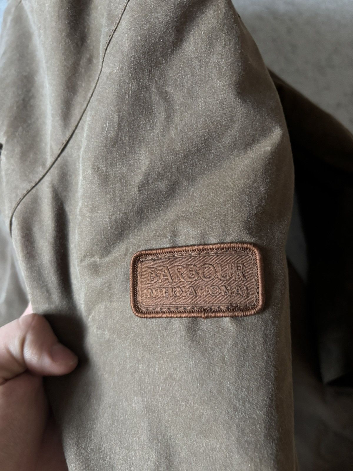 Barbour BARBOUR INTERNATIONAL DUKE WAX JACKET Size US L / EU 52-54 / 3 - 4 Thumbnail