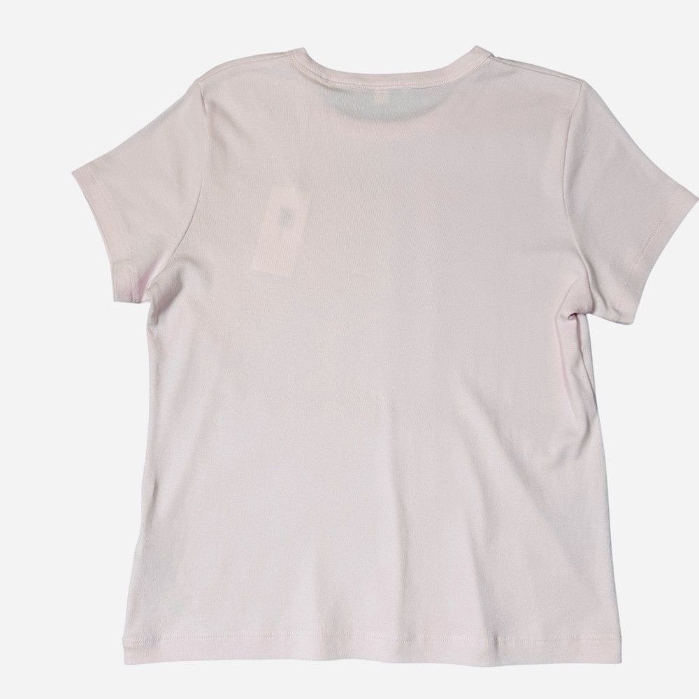Vince NWT New $128 Vince Pima Cotton-Blend '90s Shrunken T-Shirt Size L / US 10 / IT 46 - 3 Thumbnail