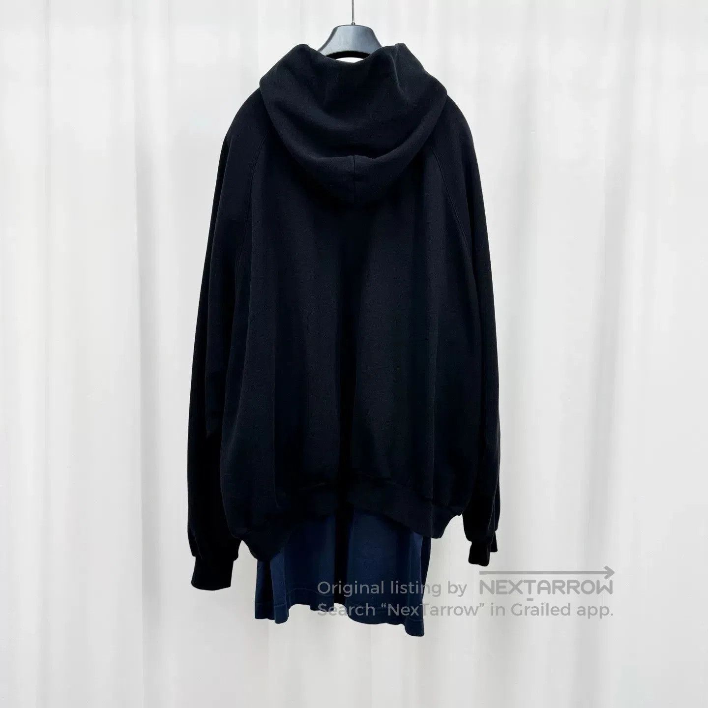 Balenciaga Balenciaga Embroidered Lettered Hoodie Sweatshirt. Size US S / EU 44-46 / 1 - 2 Thumbnail