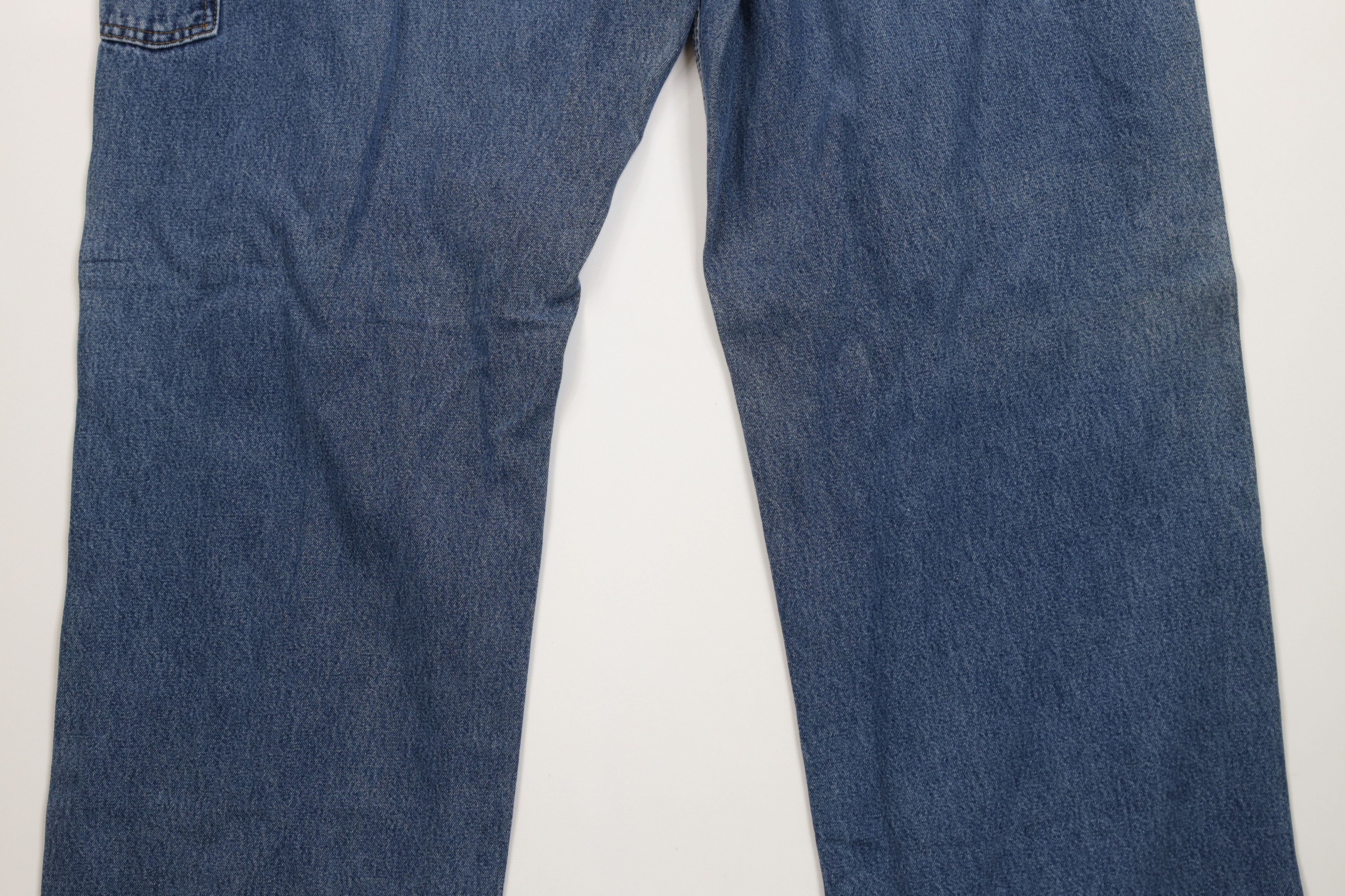 Carhartt Vintage Y2K Carhartt Spell Out Wide Leg Dungaree Jeans Size US 40 / EU 56 - 11 Thumbnail