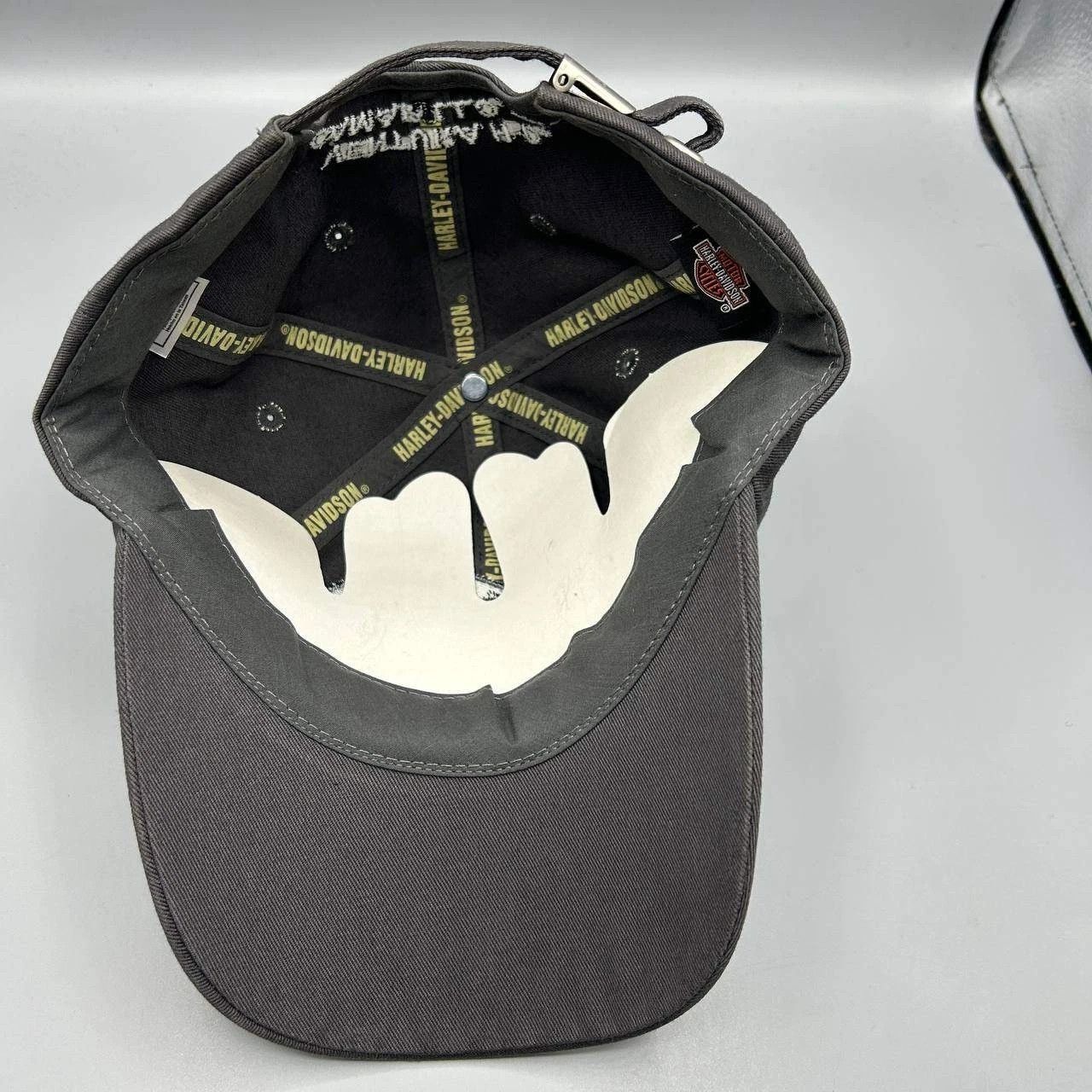 Harley Davidson Harley Davidson Motorcycles Hat Embroidered StrapBack Cotton Size ONE SIZE - 2 Thumbnail
