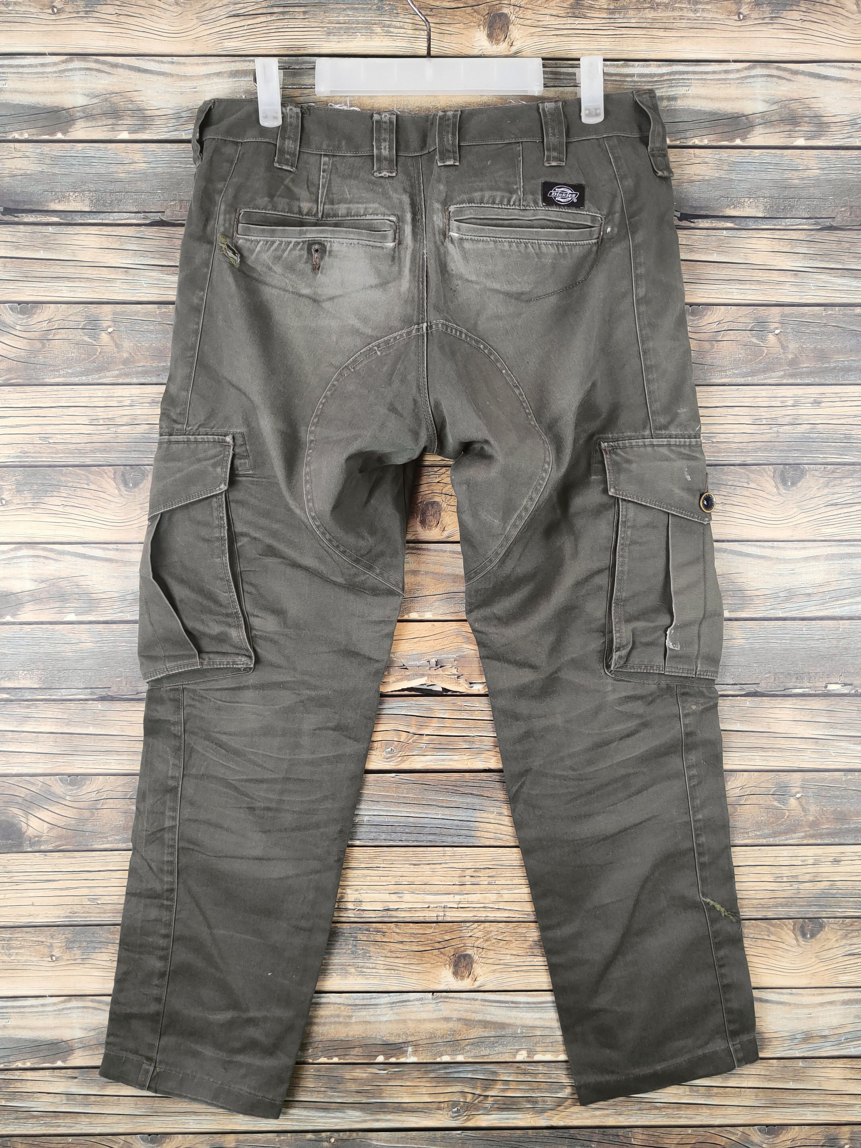 Dickies DL Dickies Olive Multipocket Cargo Pants #46-091 Size US 32 / EU 48 - 8 Thumbnail