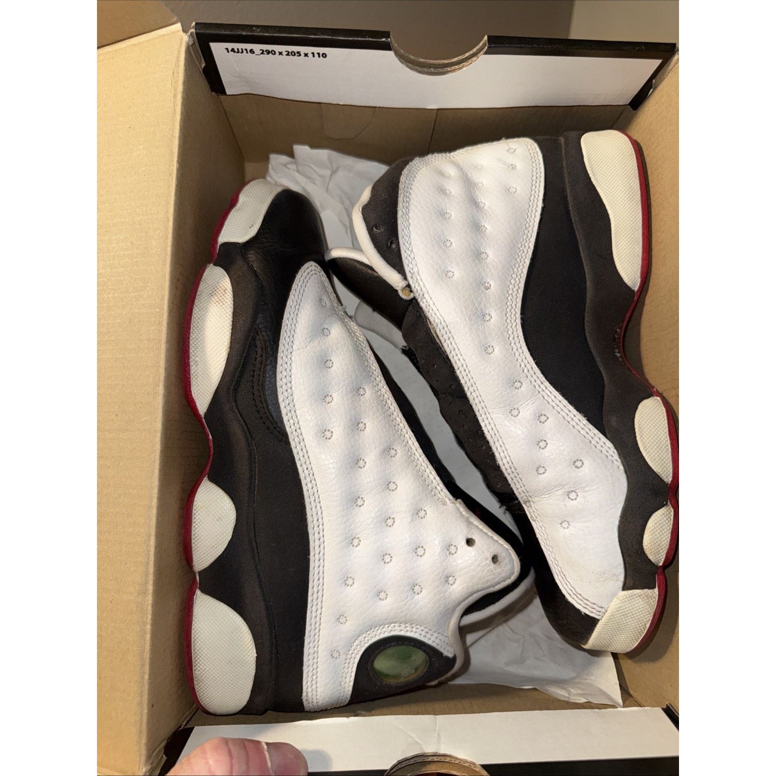 Jordan Brand Air Jordan 13 He Got Game 13 Sz 5Y 6.5 Women Pre Owned Size US 5.5 / EU 38 - 9 Thumbnail