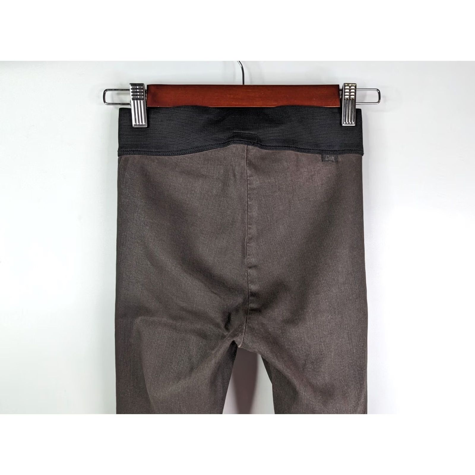 Citizens Of Humanity Citizens of Humanity Greyson in Brown Coated Suedette Legging Jeans 24 1526 Skinny & Slim Women Size 42" / US 20 - 6 Thumbnail