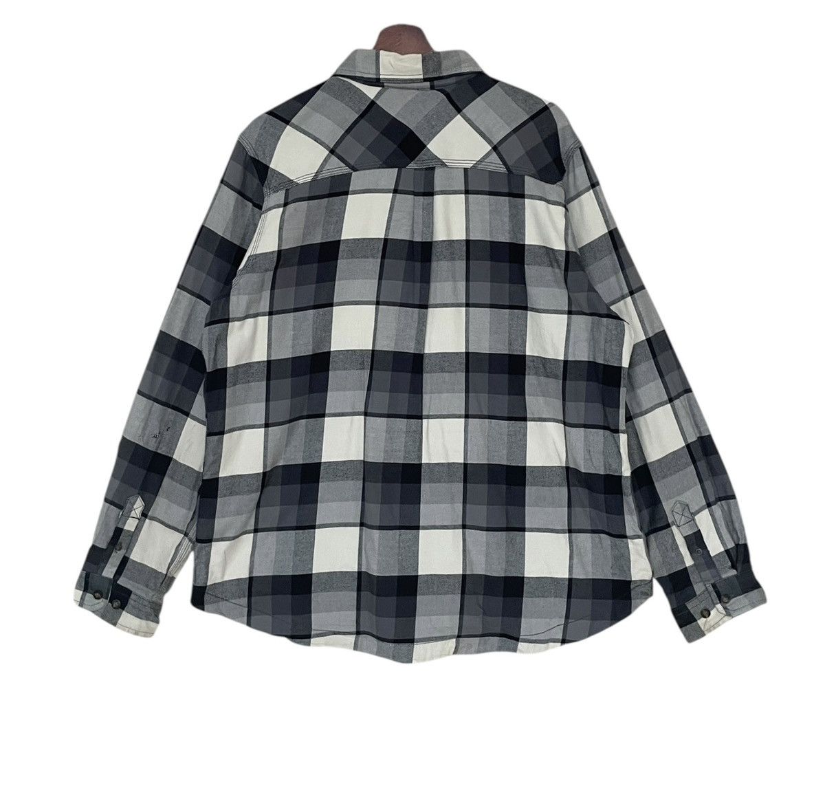 Carhartt Vintage Brand Carhartt Checkered Baggy Shirt 2000s Size US XL / EU 56 / 4 - 2 Thumbnail