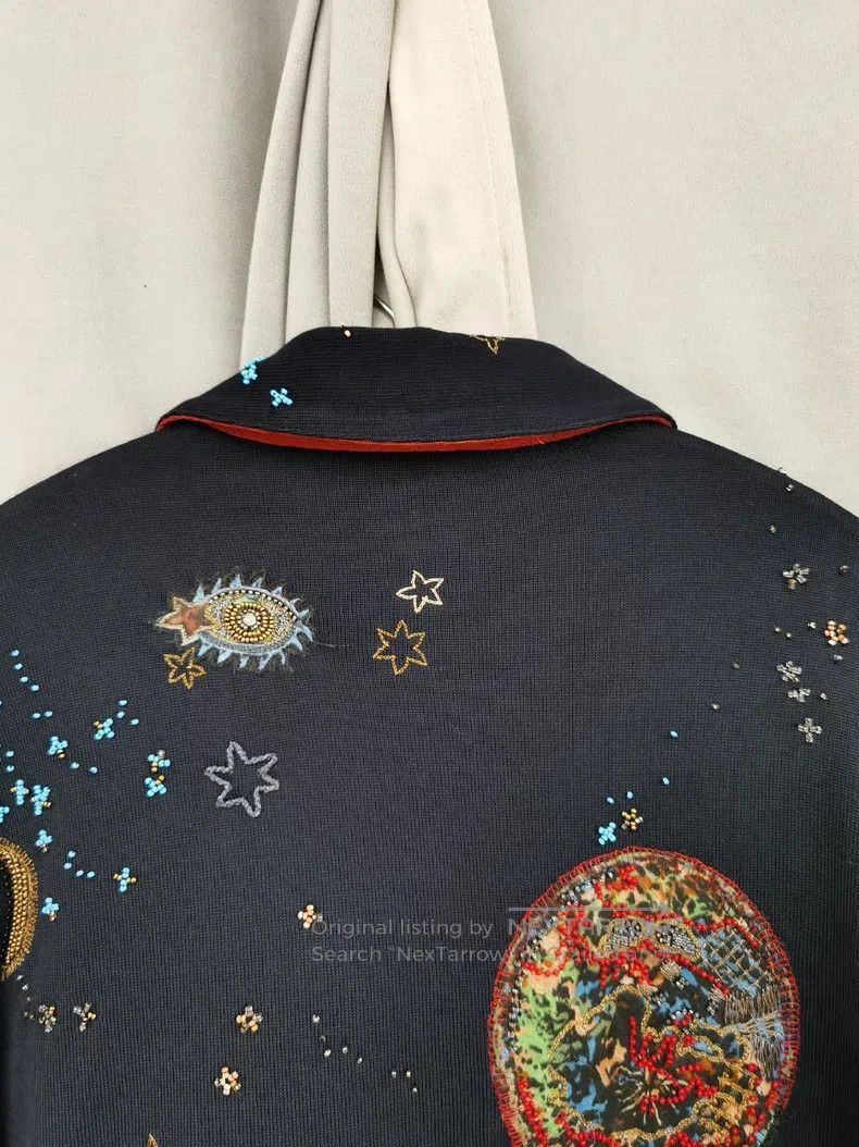 Valentino Valentino Cosmic starry sky three-dimensional embroidered Size US M / EU 48-50 / 2 - 5 Thumbnail
