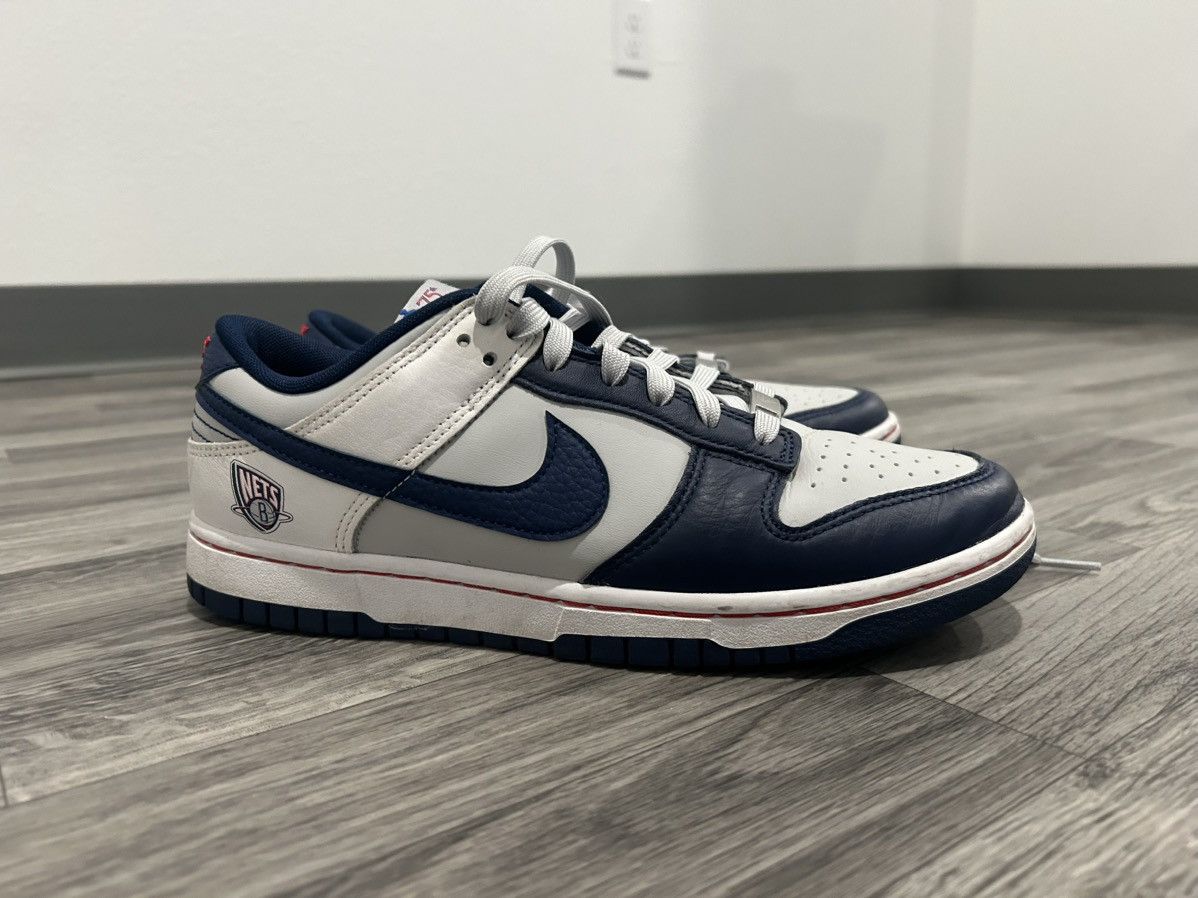 Nike Nike dunk lows - Brooklyn Nets Edition Size US 8.5 / EU 41-42 - 1 Thumbnail