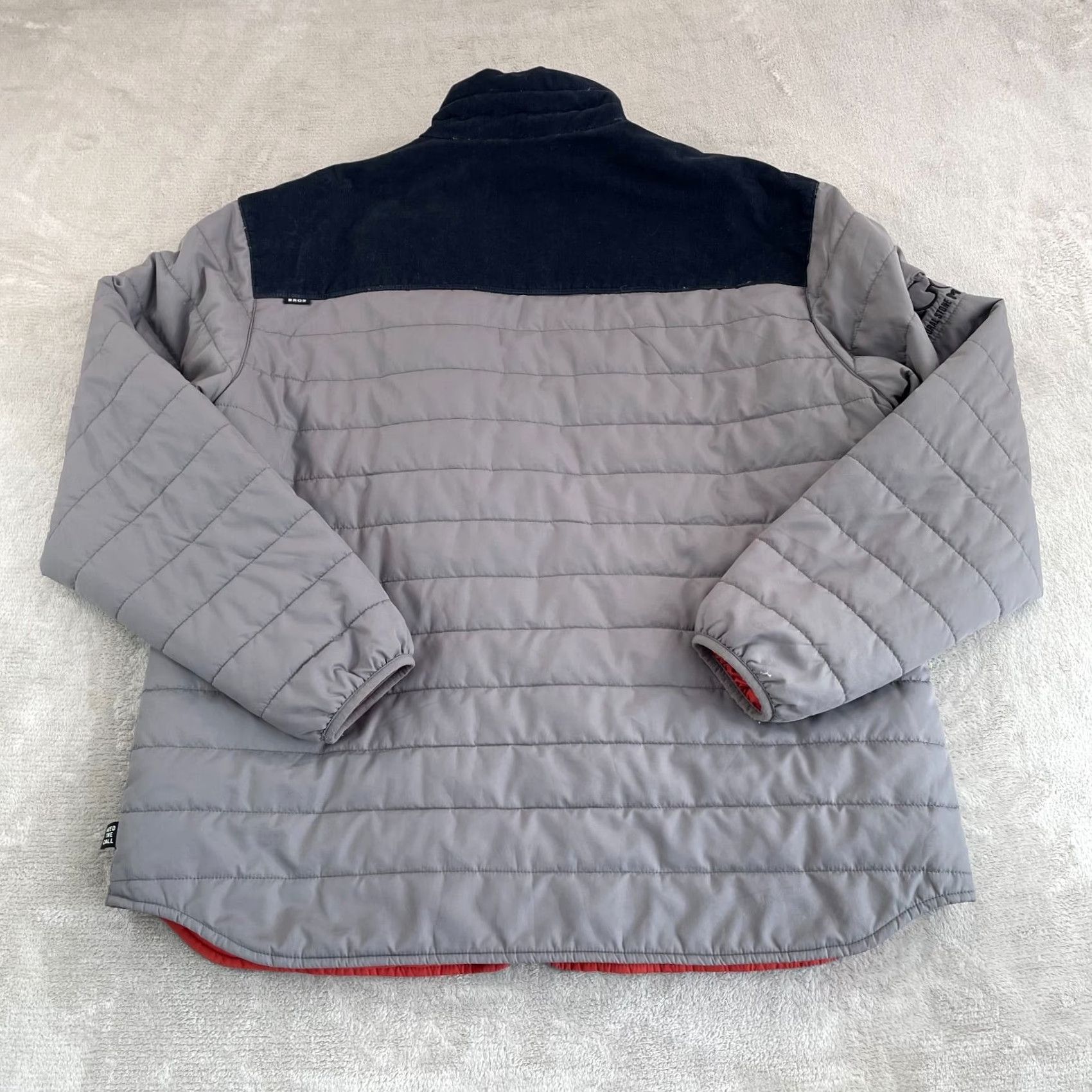 Howler Brothers Howler Brothers Merlin Puffer Jacket Men 2XL Grey Primaloft Insulated Logo Jacket Size US XXL / EU 58 / 5 - 5 Thumbnail