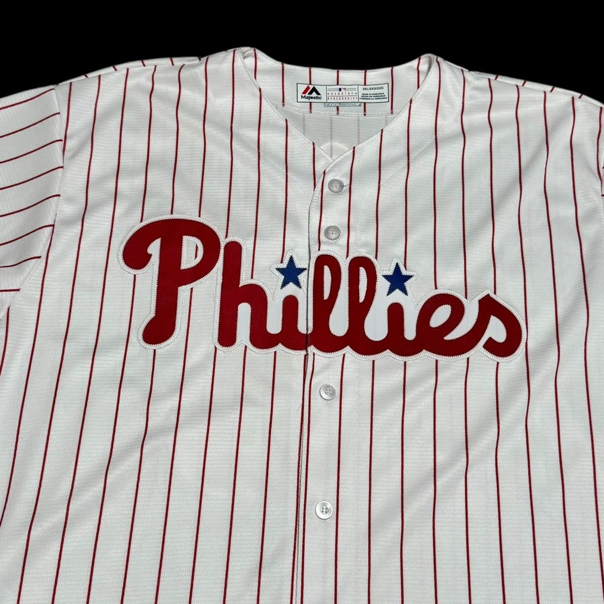 Majestic Majestic Philadelphia Phillies #28 Velasquez Jersey 2XL Size US XXL / EU 58 / 5 - 2 Thumbnail