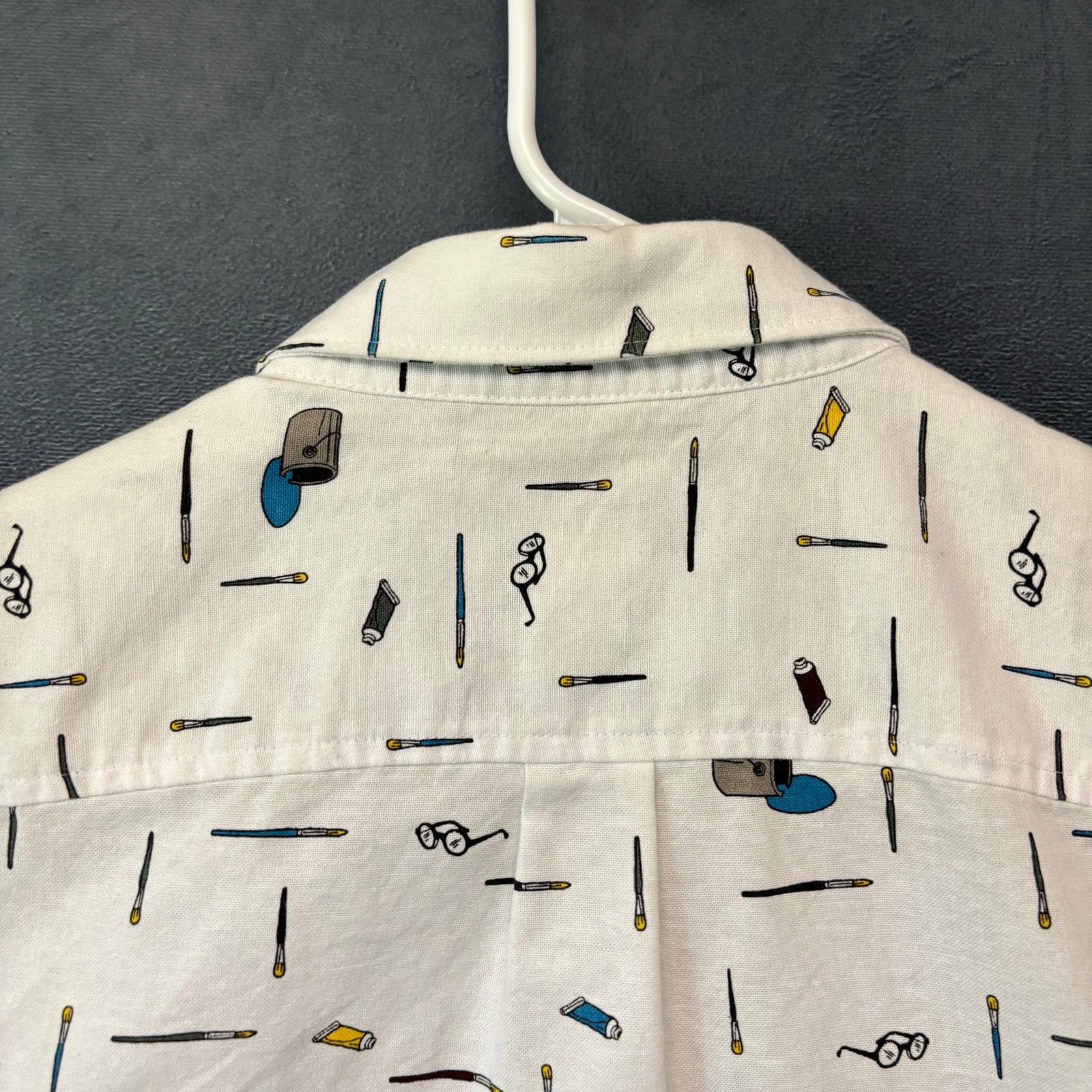 Other Penguin Heritage Slim Fit Shirt Knit Glasses Paint Brushes Size US M / EU 48-50 / 2 - 3 Thumbnail