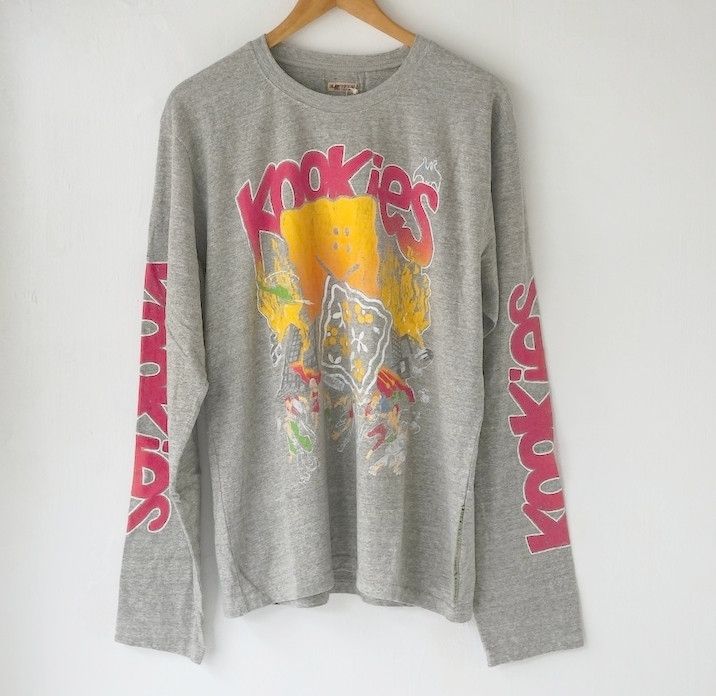 Kapital Kapital TOP Tenjiku BUSTER PECKISH BOWY LS Tee t-shirt gray Size US XL / EU 56 / 4 - 1 Thumbnail