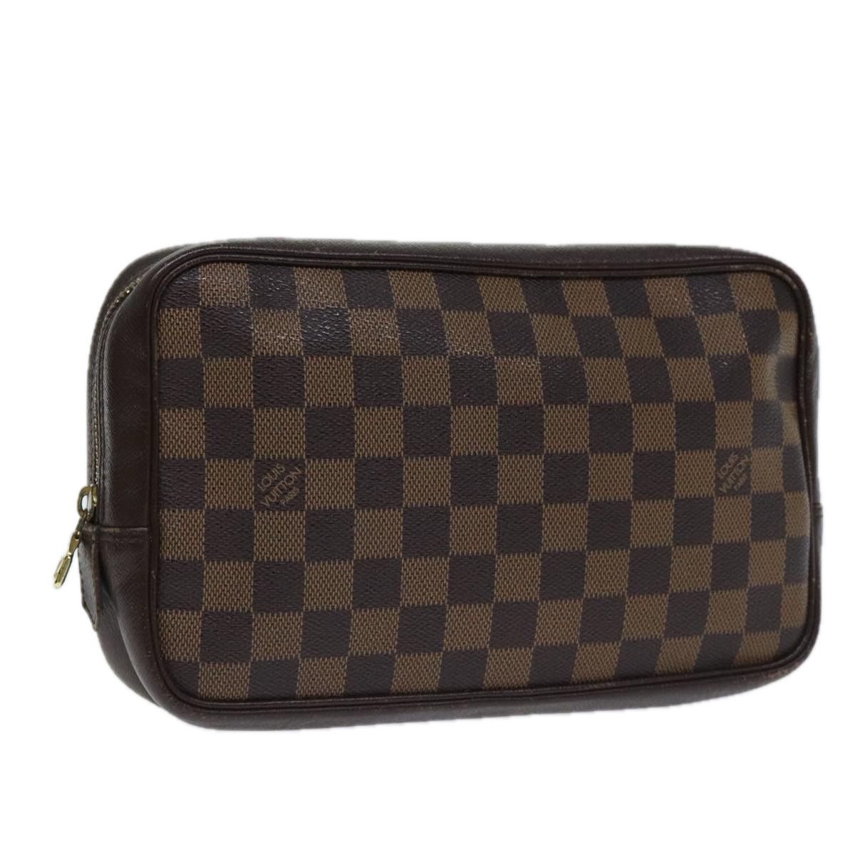 Louis Vuitton Trousse Toilette 28 Brown Canvas Clutch Bag (Pre-Owned) Size ONE SIZE - 1 Thumbnail