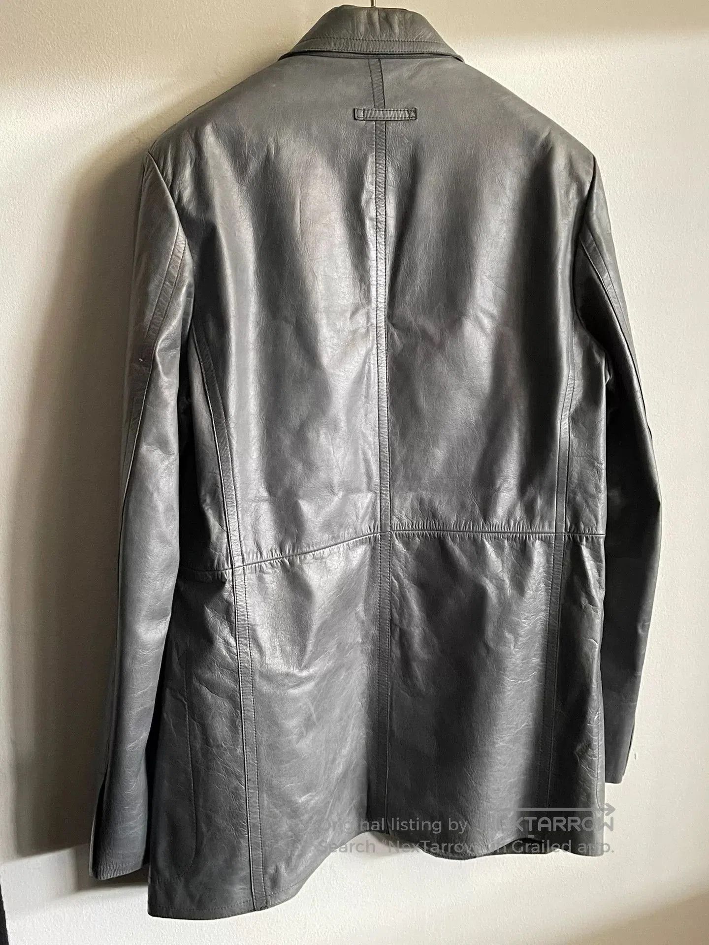 Jean Paul Gaultier Jean Paul Gaultier Leather Blazer. Size US M / EU 48-50 / 2 - 4 Thumbnail