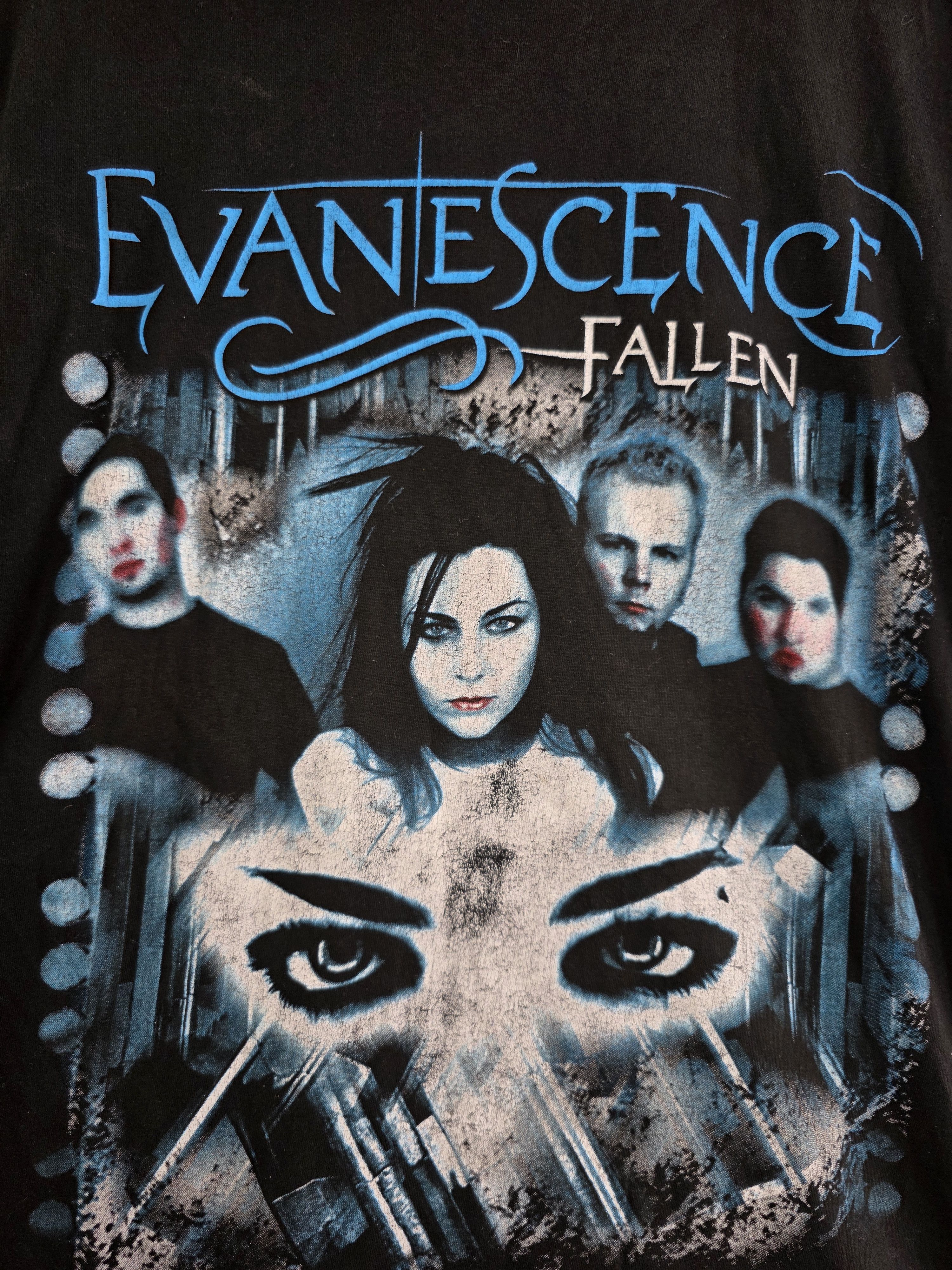 Band Tees × Vintage 2003 Evanescence Fallen XL 22.5" 29" Size US XL / EU 56 / 4 - 3 Thumbnail