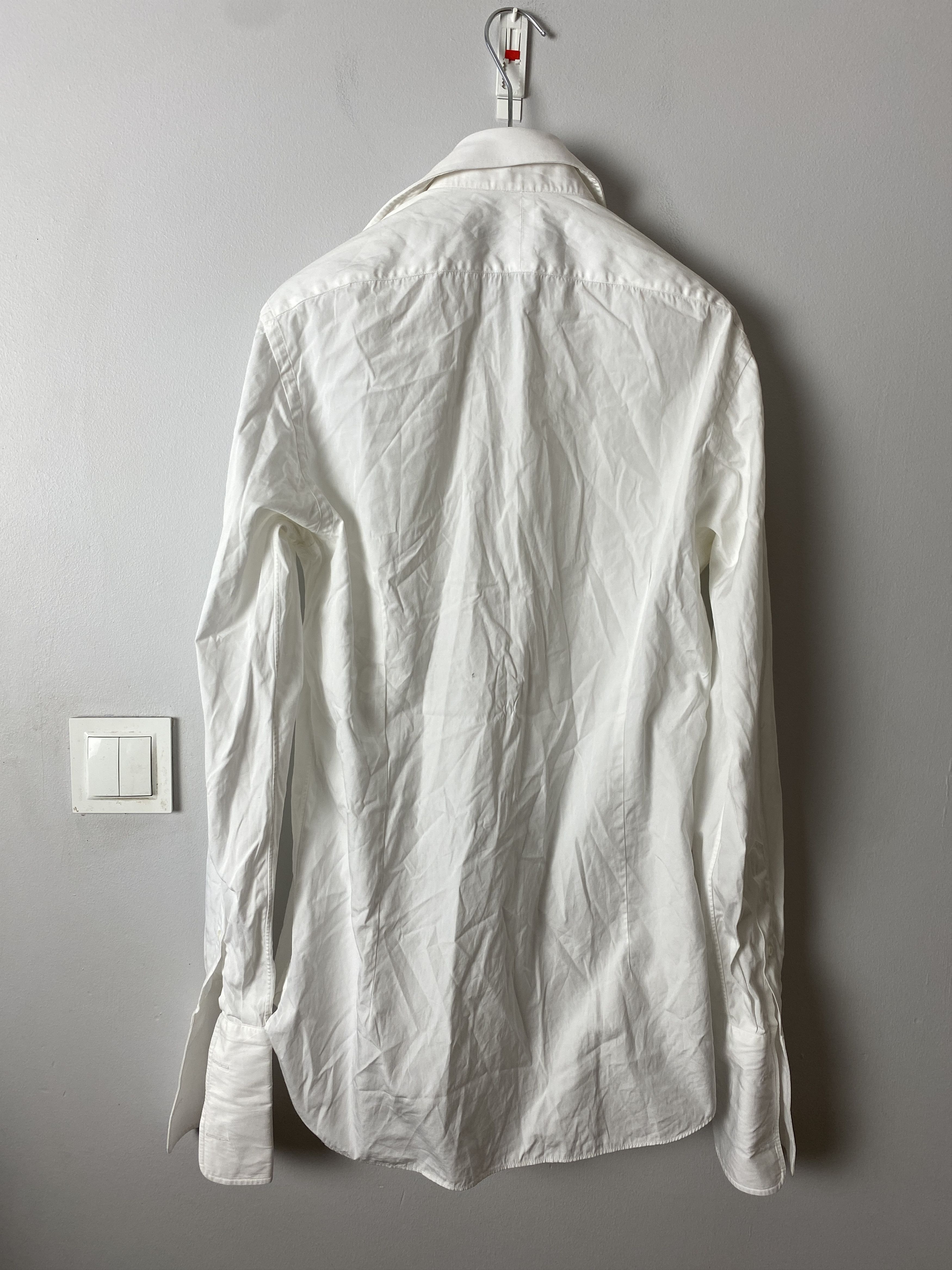 Gucci Gucci Cotton Pleated Tuxedo shirt formal Size US S / EU 44-46 / 1 - 7 Thumbnail