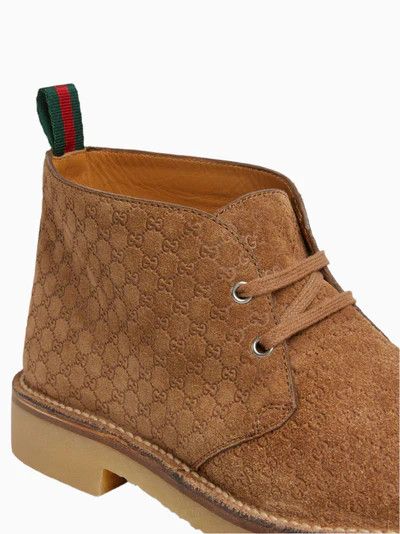 Gucci o1mt1gz0226 Ankle Boots in Brown Size US 10.5 / EU 43-44 - 4 Thumbnail