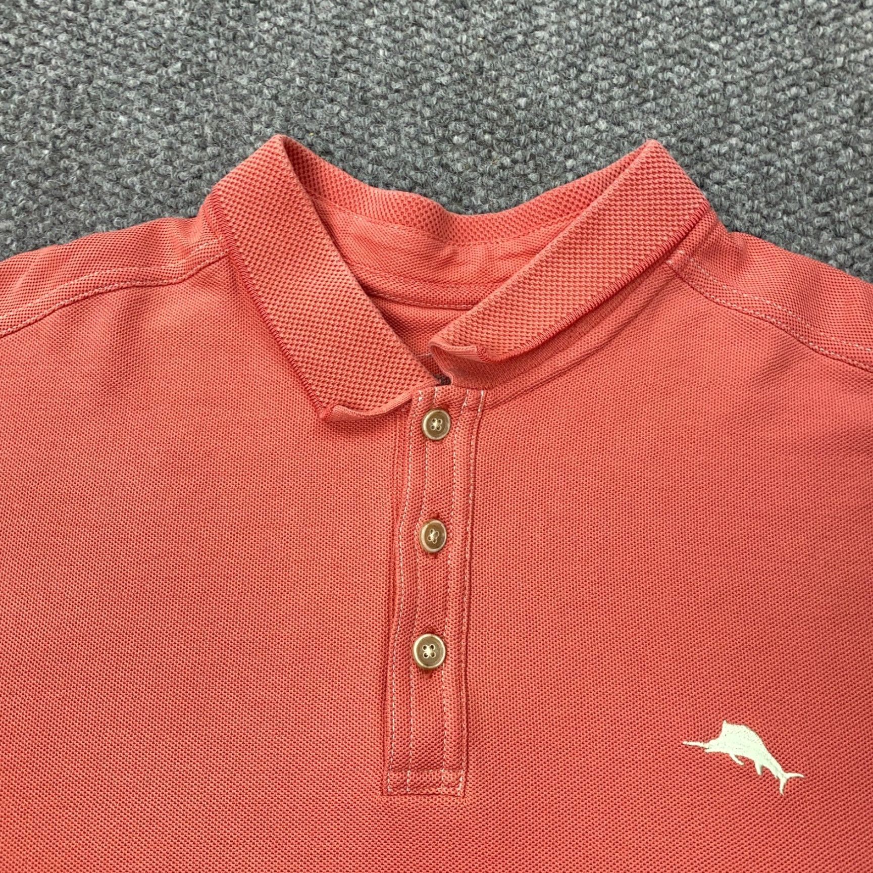 Tommy Bahama Tommy Bahama Polo Golf Shirt Mens 2XL Red Embroidered Polo Shirt Mens 2XL Red Embroidered Size US XXL / EU 58 / 5 - 4 Thumbnail
