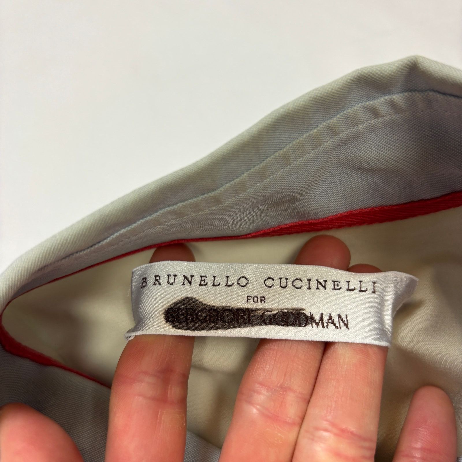 Brunello Cucinelli Brunello Cucinelli Bergdorf Goodman Button Down Shirt Mens M Size US M / EU 48-50 / 2 - 4 Thumbnail