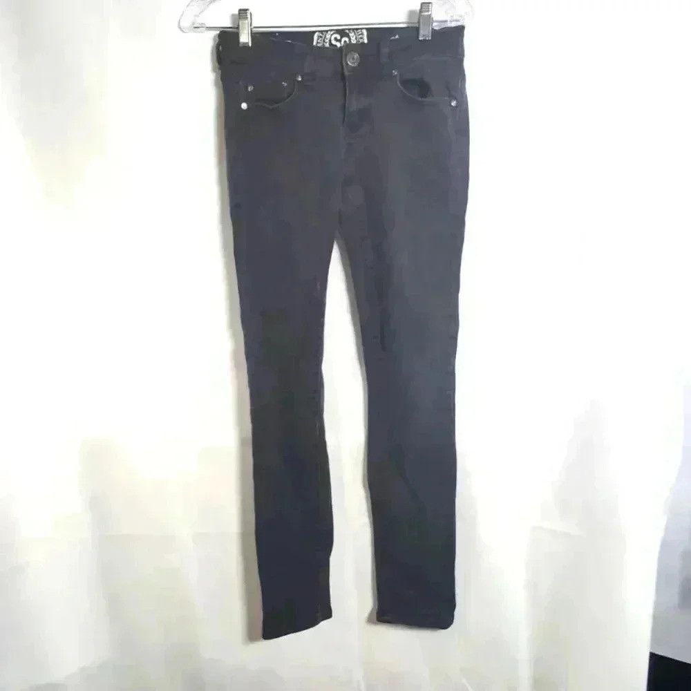 Other SO black Skinny Jeans Cotton/ Spandex sz 5 Size 28" / US 6 / IT 42 - 1 Thumbnail
