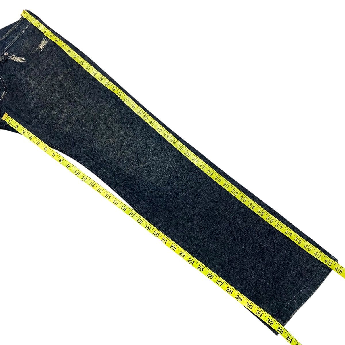 291295=Homme 291295 Homme Denim Low Flare Jeans Size US 30 / EU 46 - 20 Thumbnail