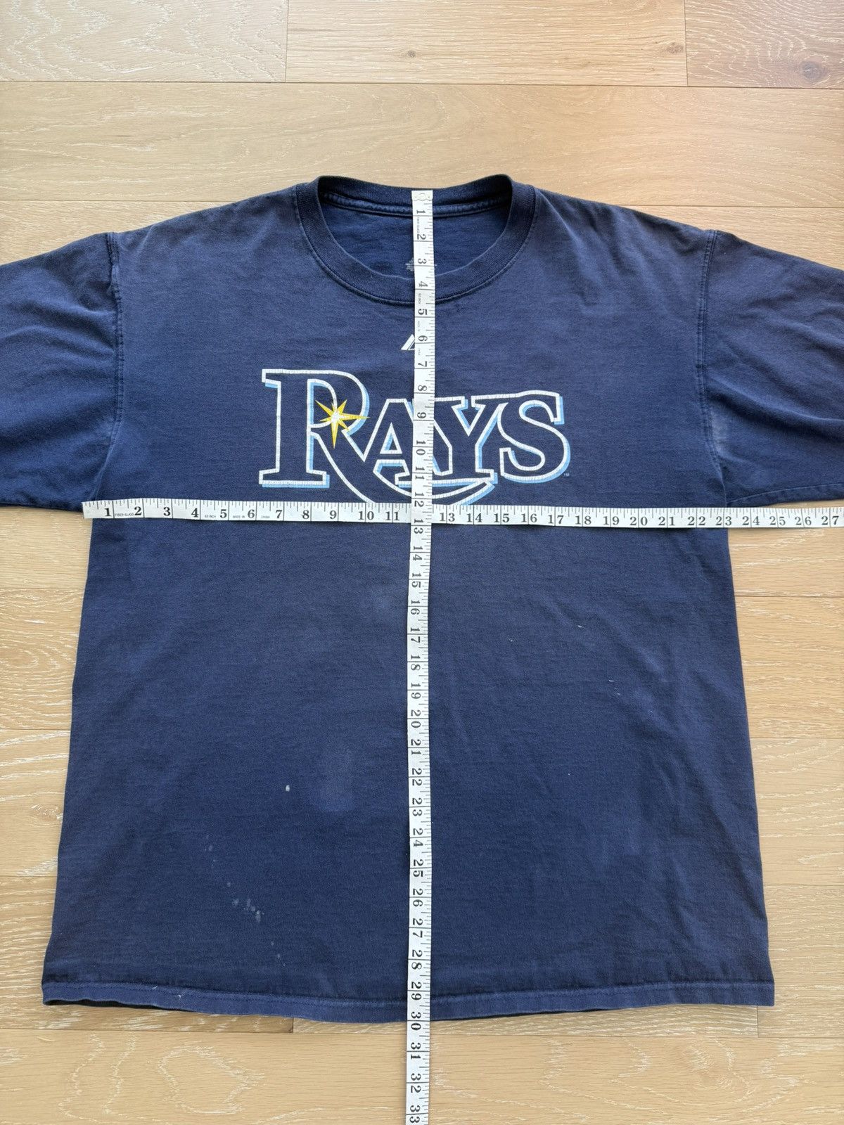 Majestic Vintage Tampa Bay Rays Baseball Tee Evan Longoria Size US XL / EU 56 / 4 - 6 Thumbnail