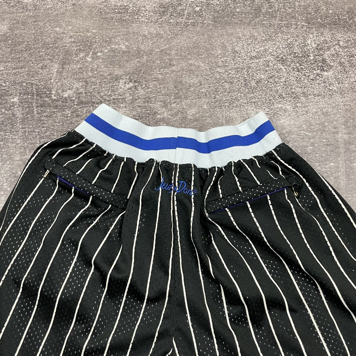 NBA Vintage Just Don NBA Orlando Magic 1992 Made in USA Shorts Size US 32 / EU 48 - 11 Thumbnail
