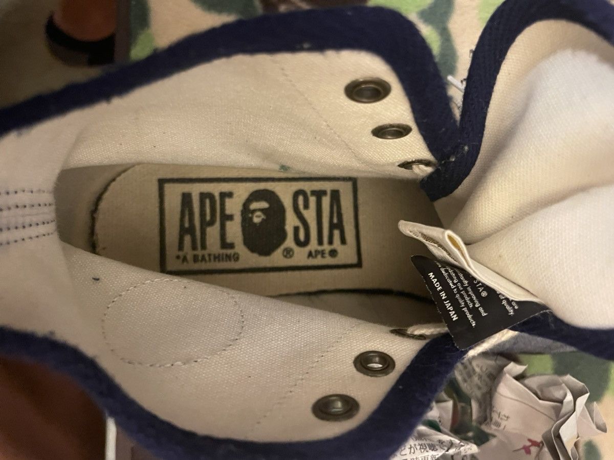 Bape Bape Fire Walkers Bapesta Size US 8 / EU 41 - 6 Thumbnail