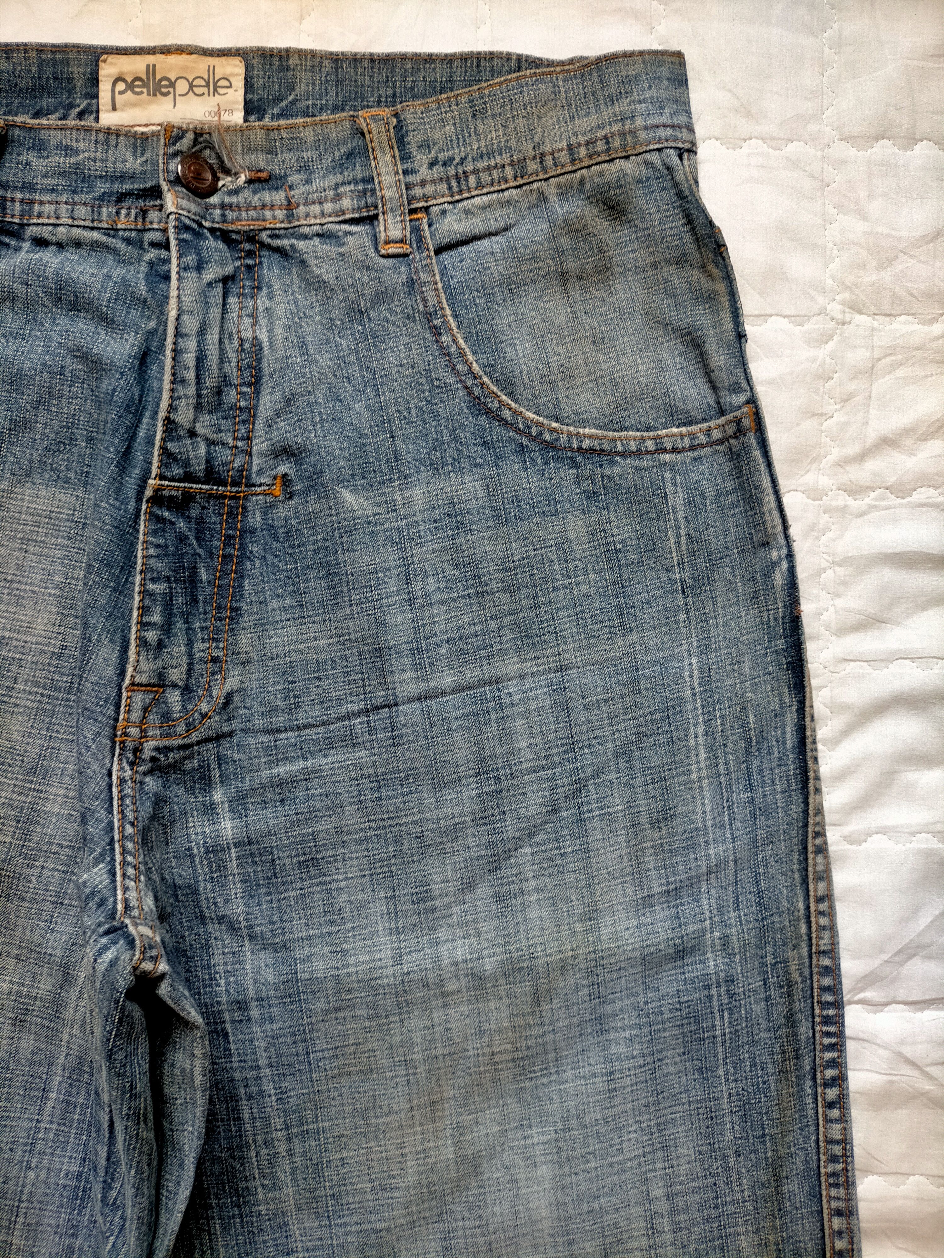 Pelle Pelle Vtg 90s Pelle Pelle Wide Baggy Skateboarding Style Jeans Size US 32 / EU 48 - 5 Thumbnail