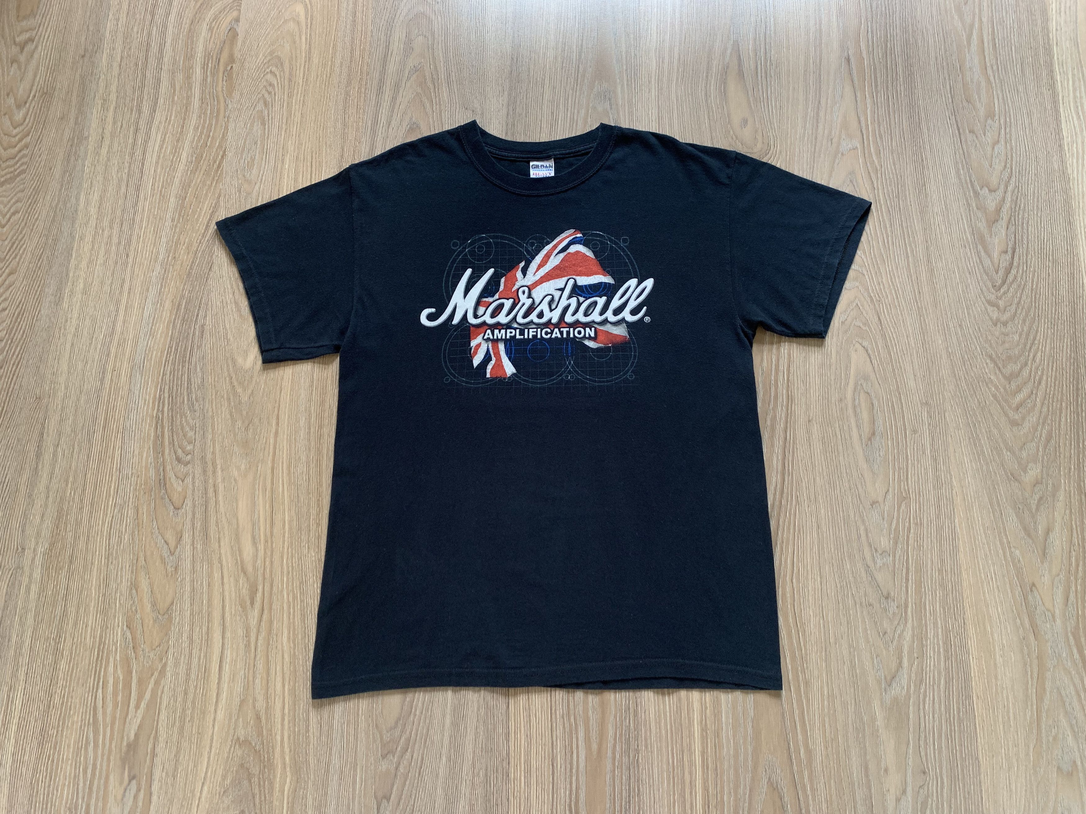 Gildan Gildan Vintage Marshall Amplification Printed T Shirt Size US L / EU 52-54 / 3 - 1 Thumbnail