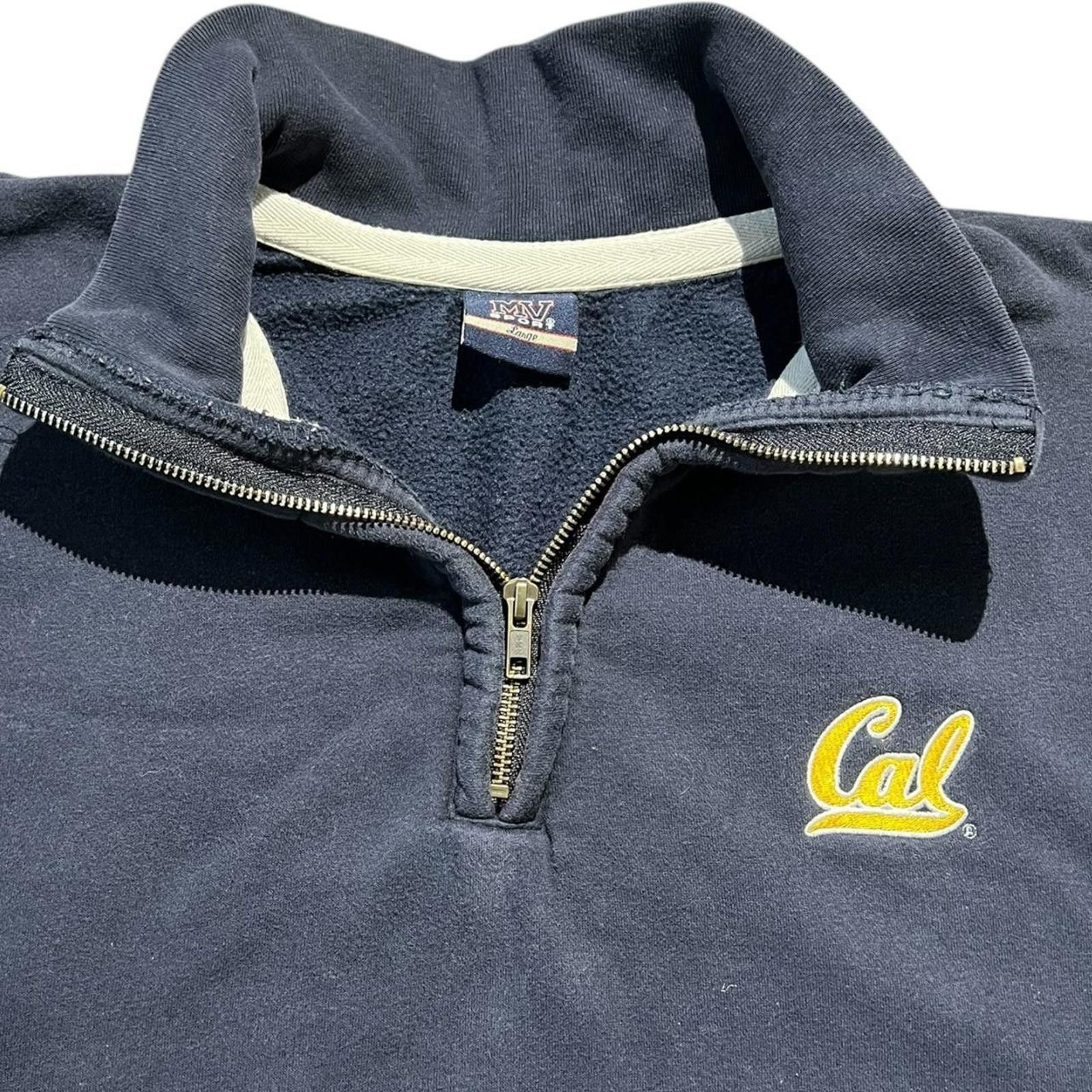 Other Vintage Cal California Golden Bears Quarter Zip Sweater Size M / US 6-8 / IT 42-44 - 3 Thumbnail