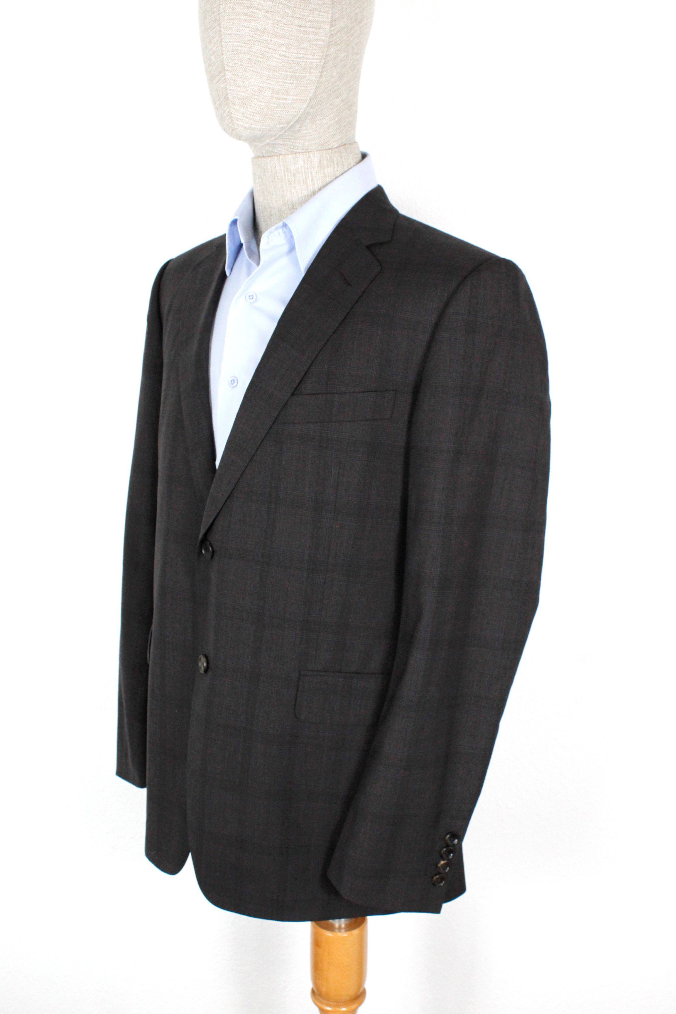 Gucci Gucci by Tom Ford Plaid Check Wool Suit 54 R Size 42R - 5 Thumbnail