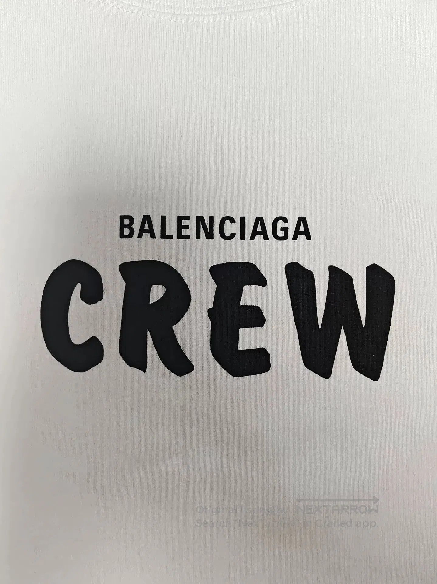 Balenciaga Balenciaga Crew Logo Short-Sleeve Tee. Size XS / US 0-2 / IT 36-38 - 4 Thumbnail