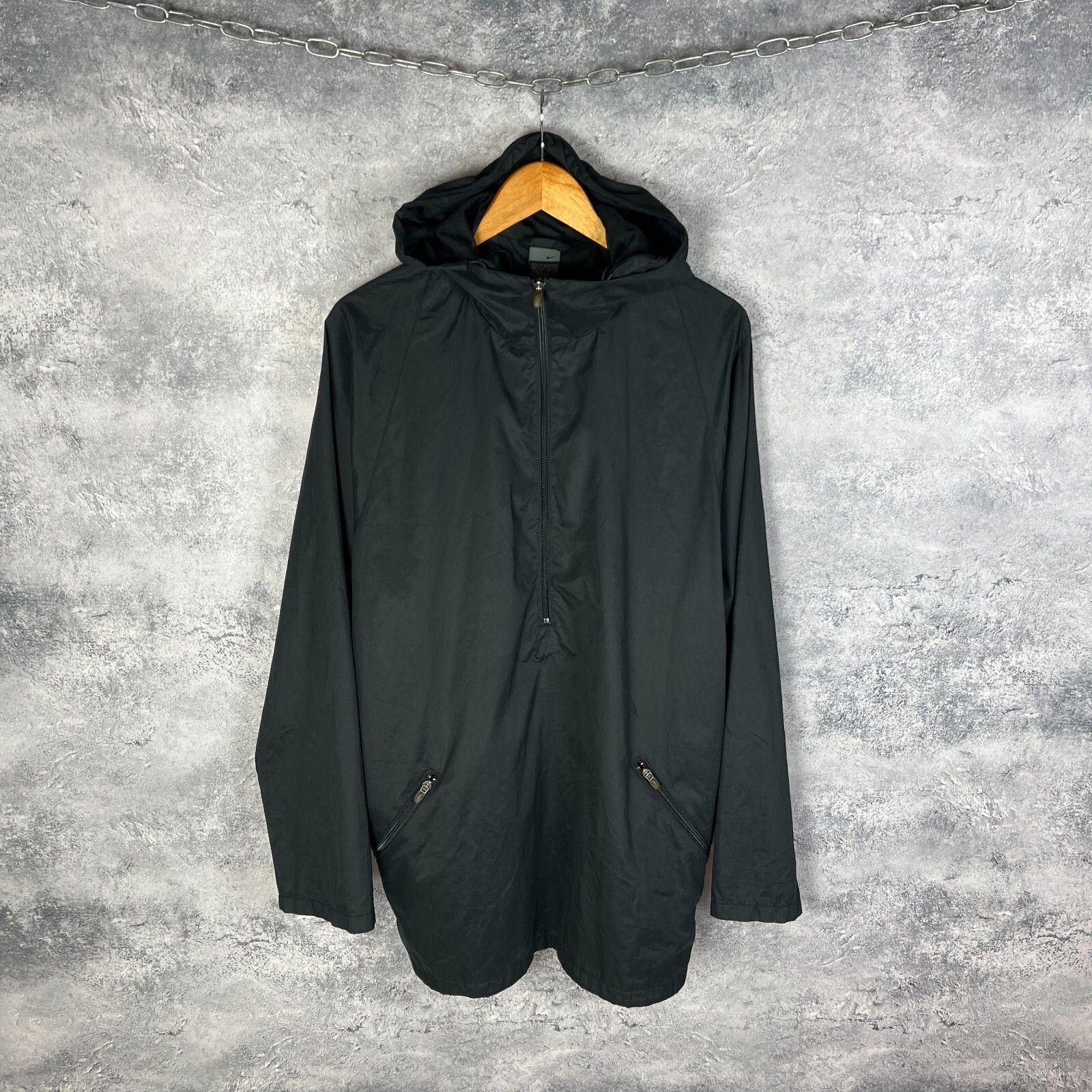 Nike Nike Vintage 1/3 Zip Jacket Men's Size XL Black ` Size US XL / EU 56 / 4 - 1 Thumbnail