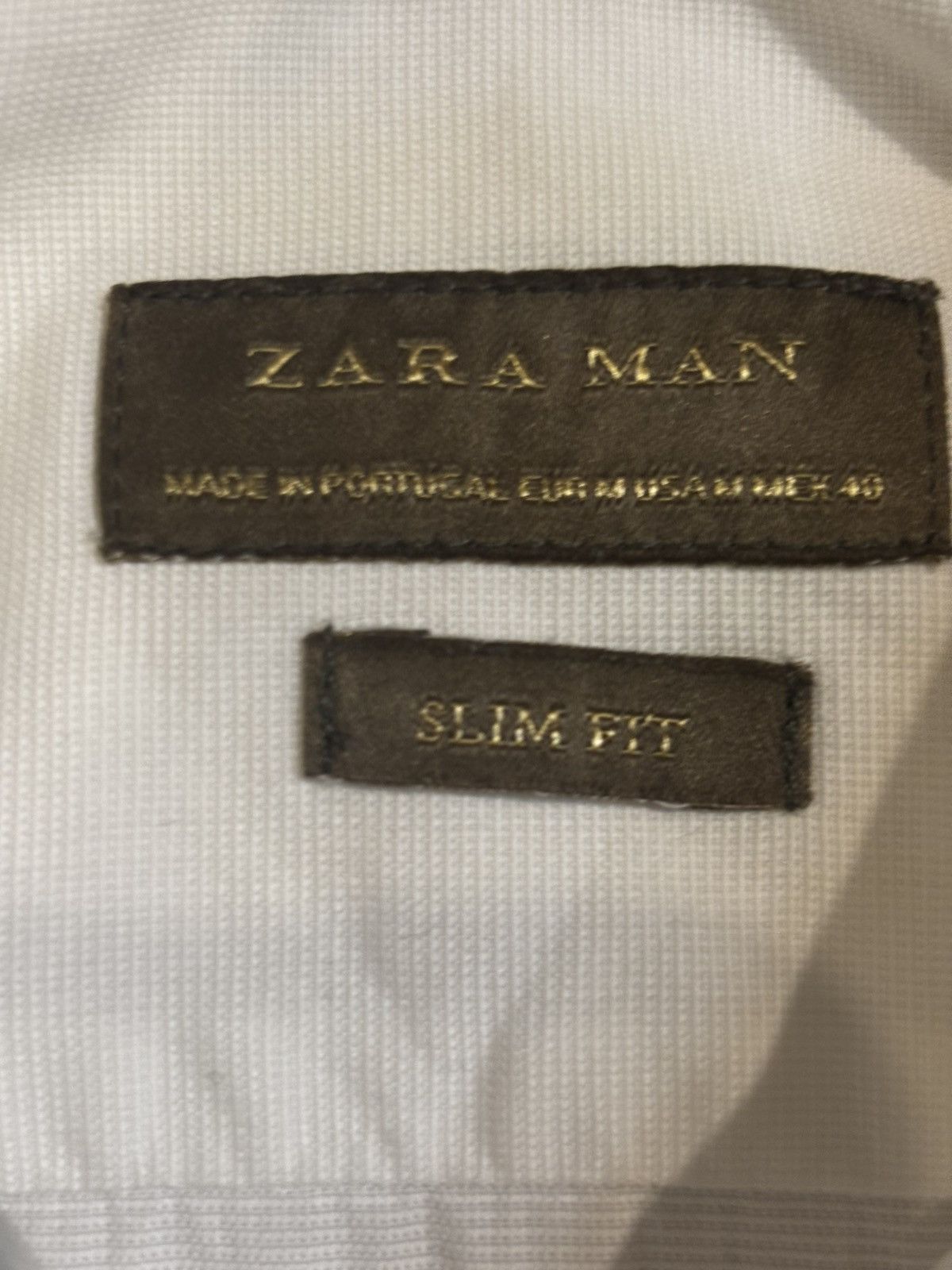 Zara White dress Shirt.mt1019 Size US XXS / EU 40 - 10 Thumbnail