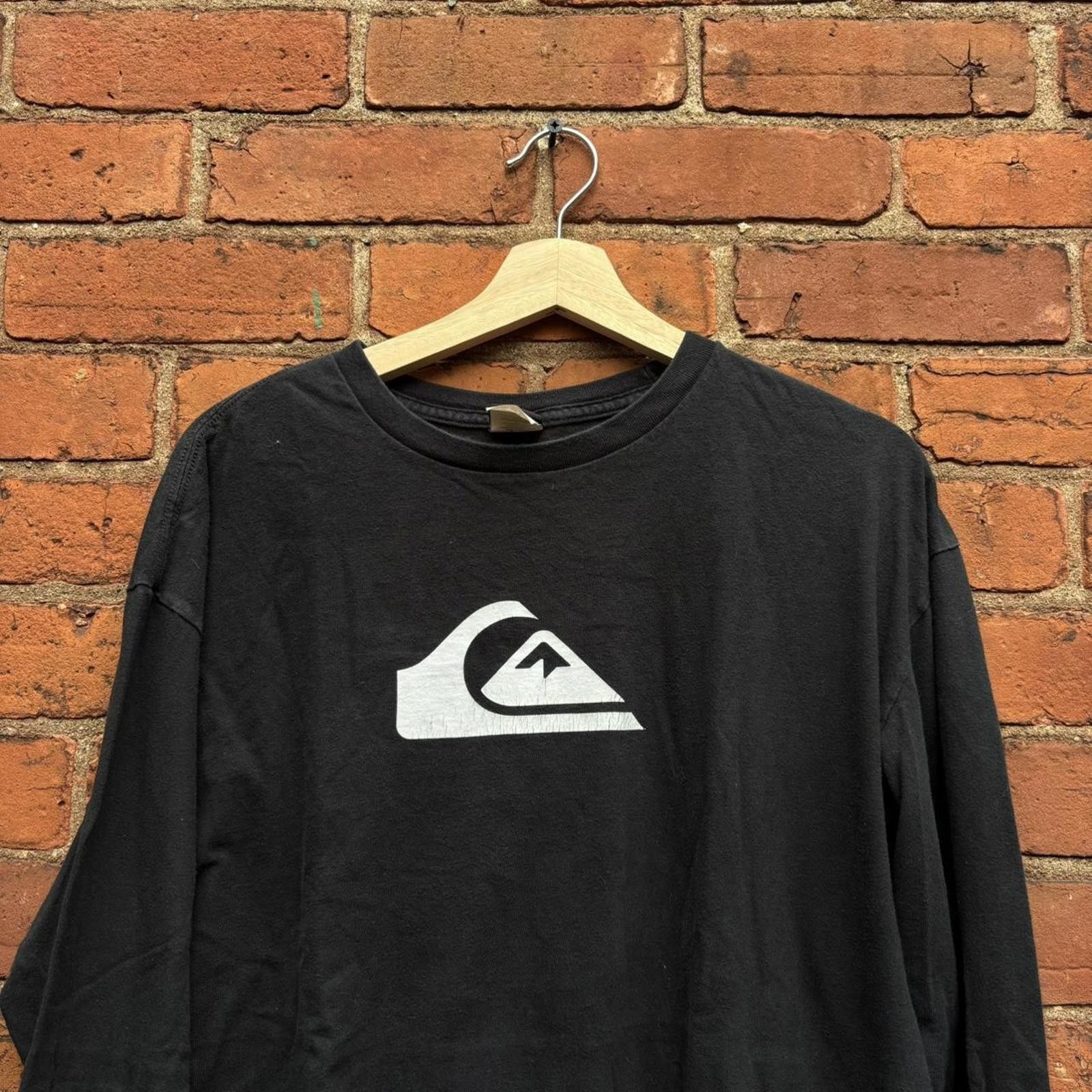 Quiksilver vintage quiksilver long sleeve t shirt 00s L Size US L / EU 52-54 / 3 - 2 Thumbnail