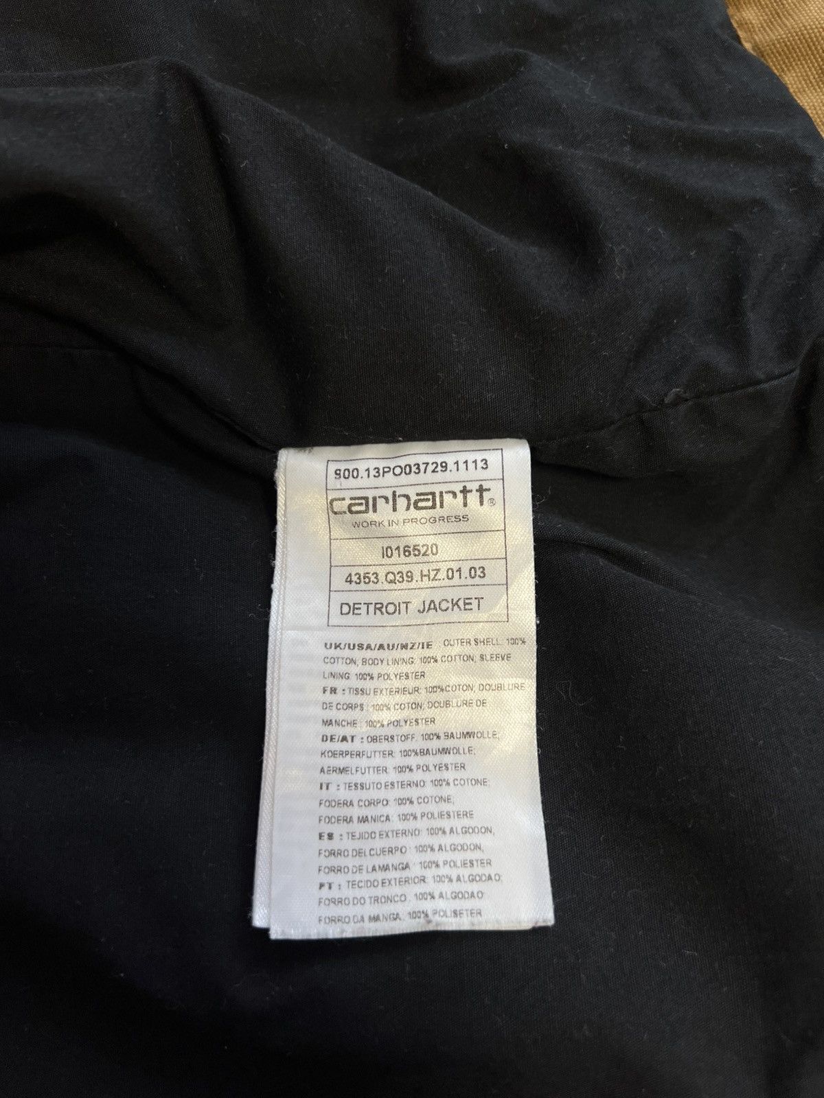 Carhartt CARHARTT DETROIT Jacket Vintage y2k FADED THRASHED Size US XL / EU 56 / 4 - 16 Thumbnail