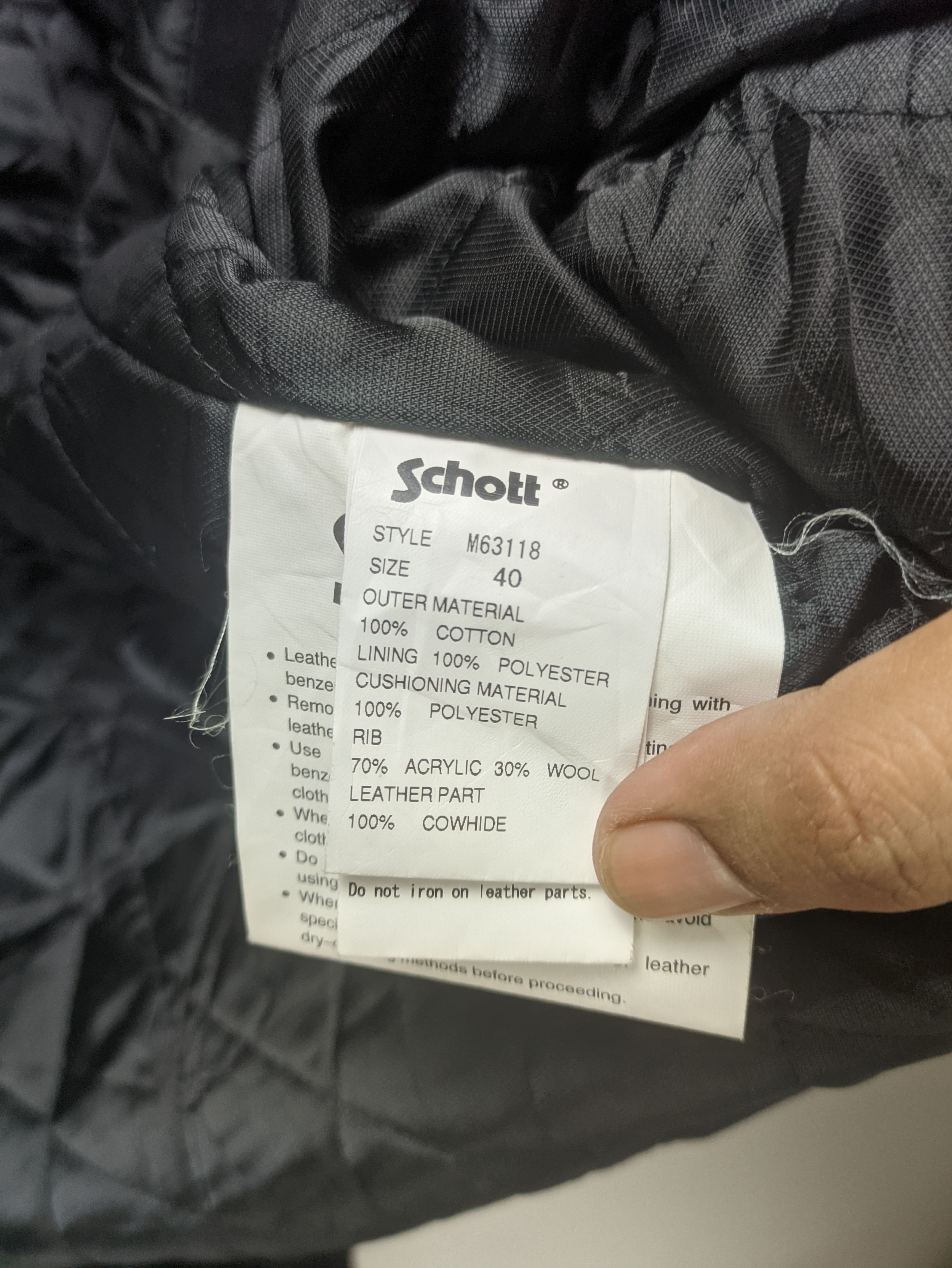 Schott Steals🔥Schott U.S. 770N Mil Jacket Peacoat Wool Size US M / EU 48-50 / 2 - 4 Thumbnail