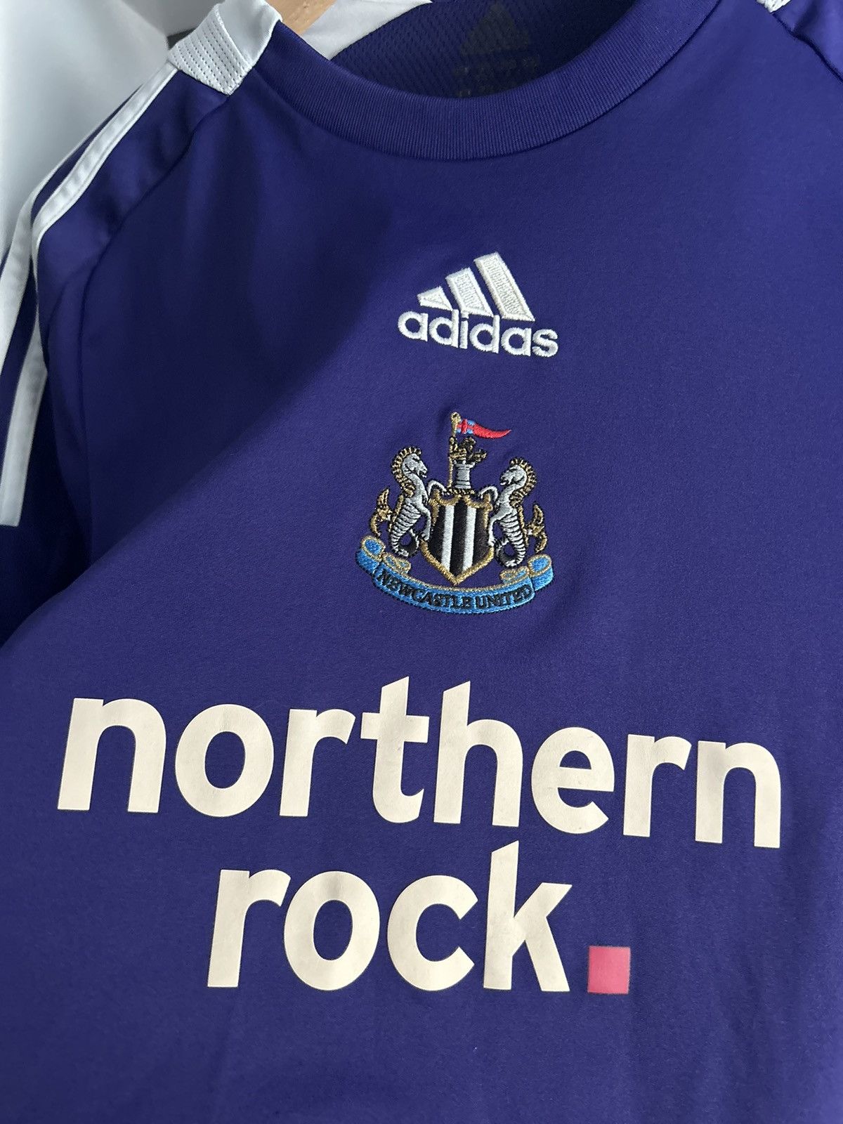 Adidas Newcastle adidas Away 2008/09 soccer jersey Size US M / EU 48-50 / 2 - 3 Thumbnail