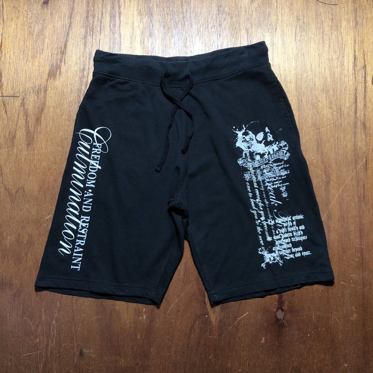 Japanese Brand Beaumont Carr Poem Seditionaries Shorts Size US 30 / EU 46 - 1 Thumbnail