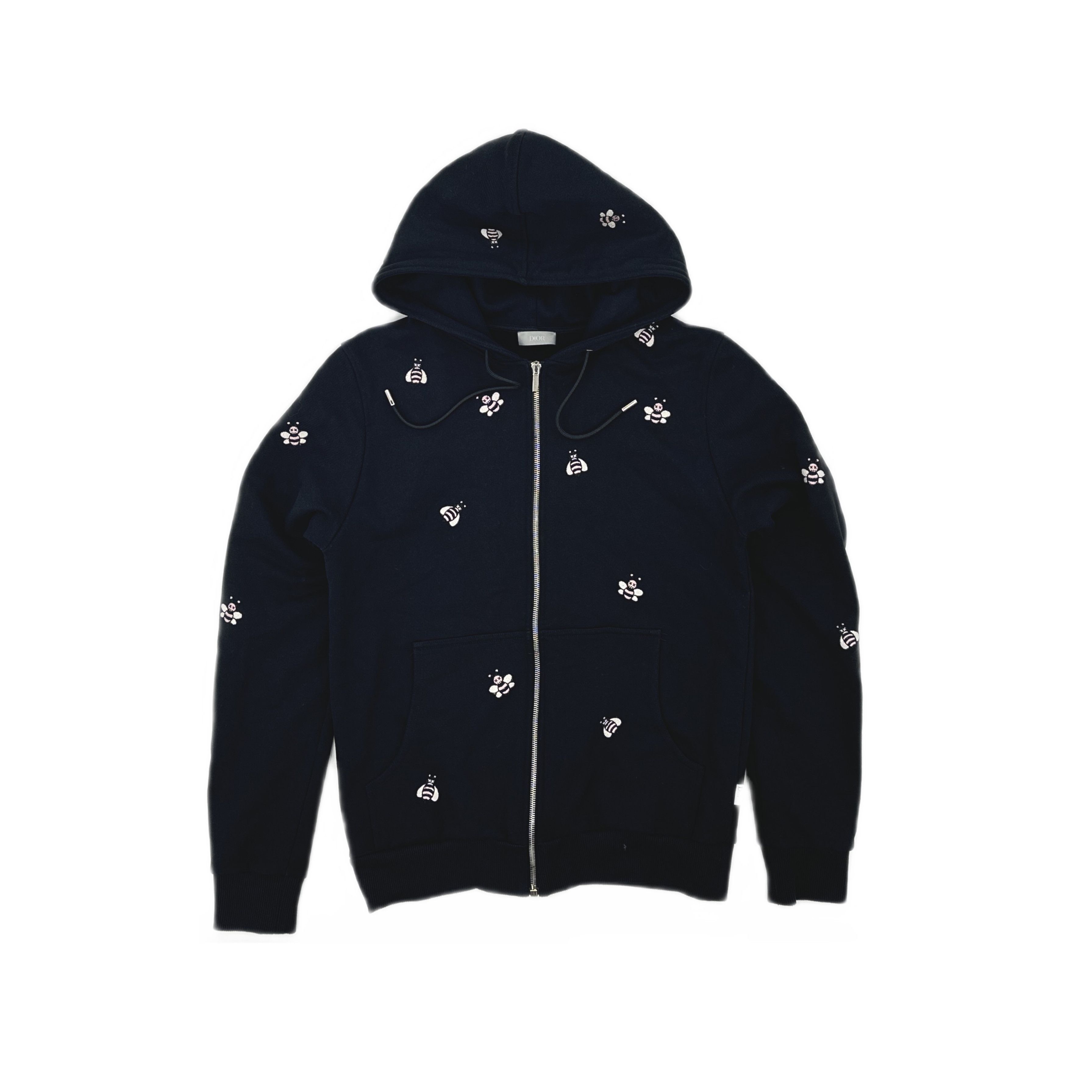Dior Dior Homme Embroidered Bee Zip Up Hoodie Japan Exclusive