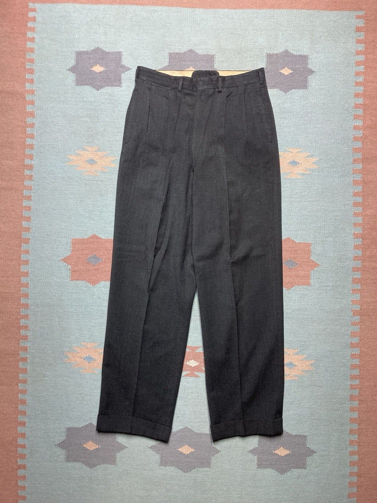 Vintage 1950s Richman Brothers 2 piece suit fleck rockabilly 38 Size 38S - 8 Thumbnail